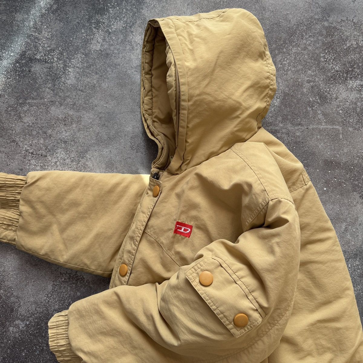 Diesel Diesel Vintage Y2K Boxy Fit Unisex Cropped Bomber Jacket Size US M / EU 48-50 / 2 - 3 Thumbnail