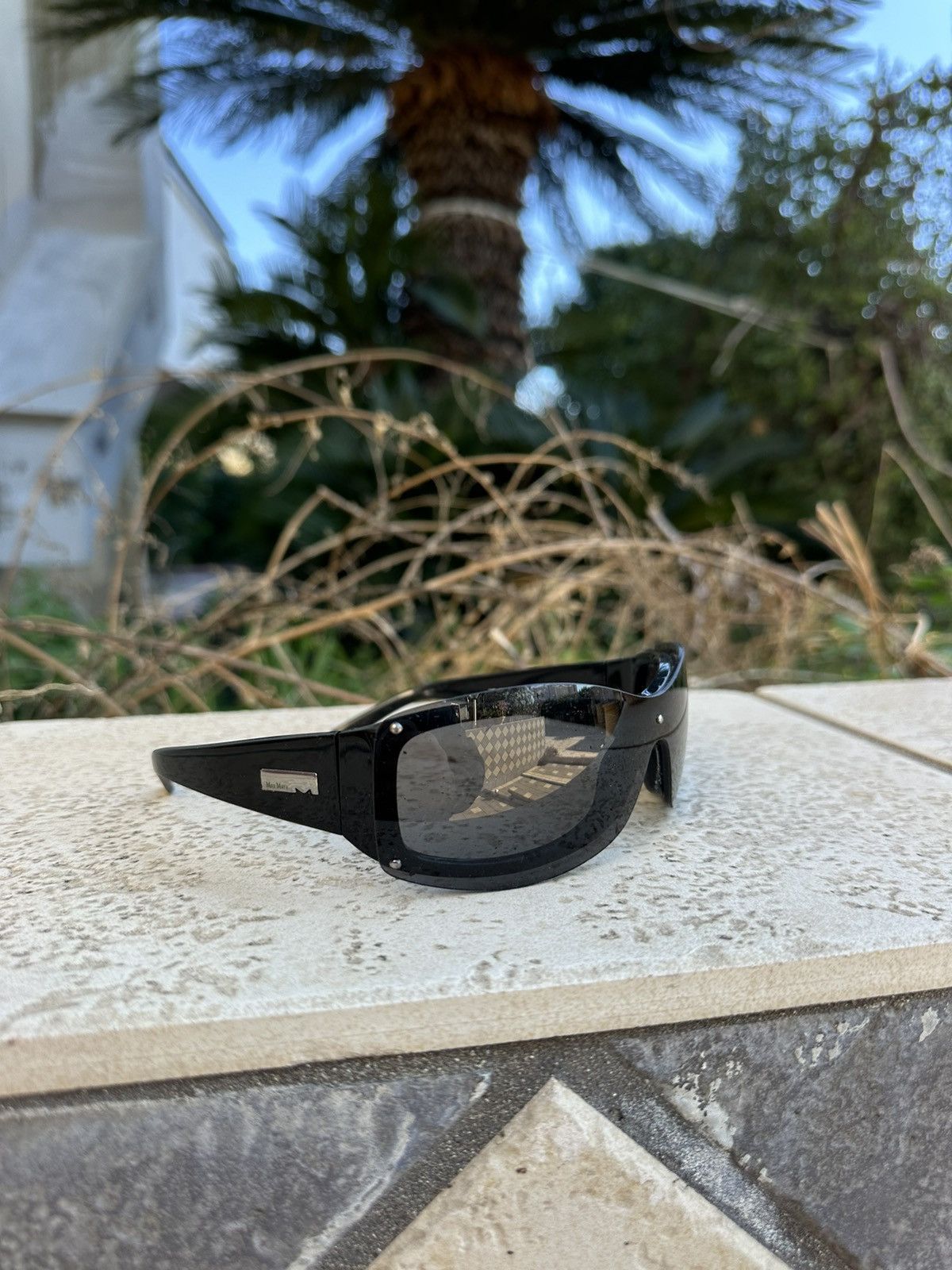 Max Mara Max Mara Sunglasses Black MM 705/S Size ONE SIZE - 2 Thumbnail