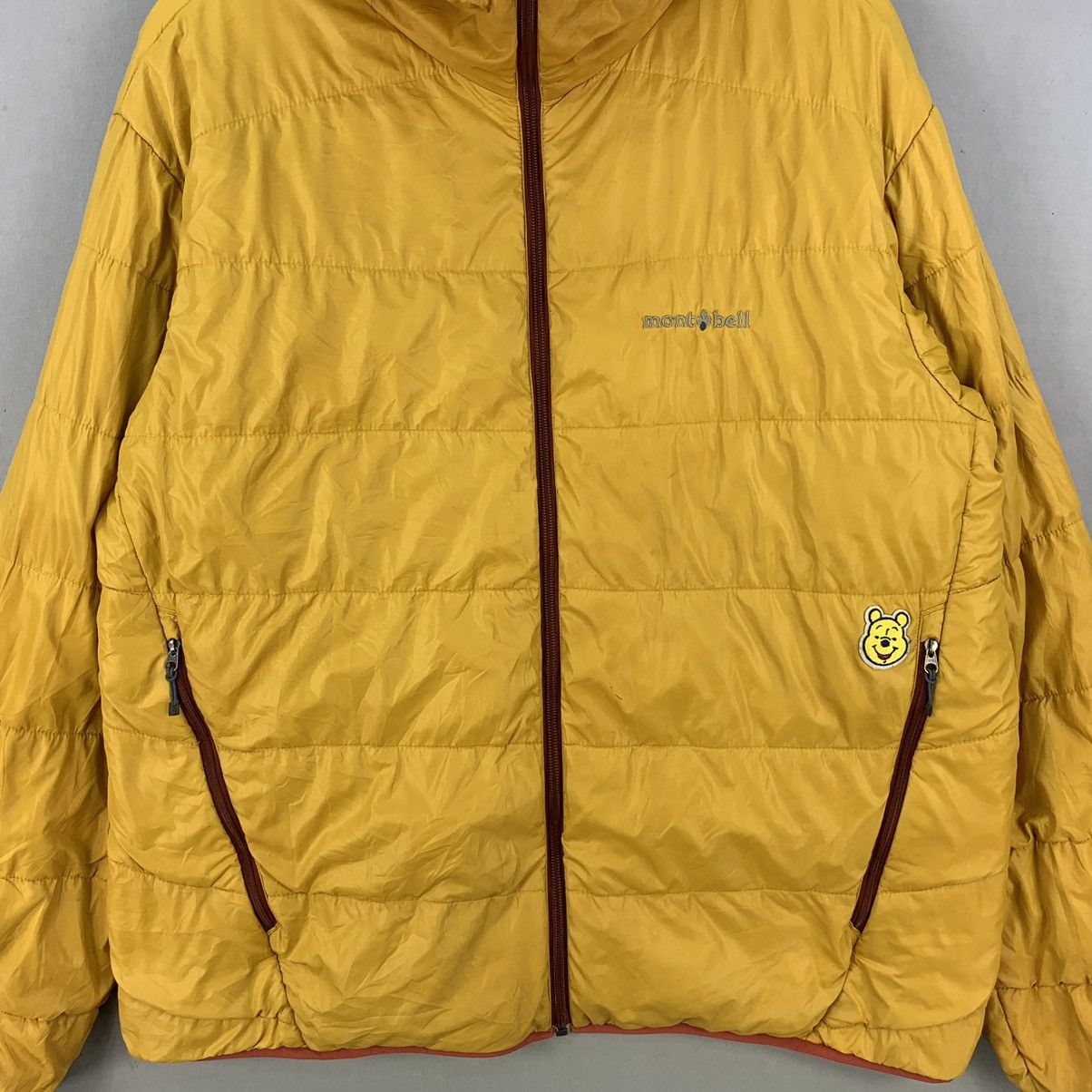 Montbell Vintage Montbell Puffer Reversible Zipper Hooded Jacket Size US XL / EU 56 / 4 - 6 Thumbnail