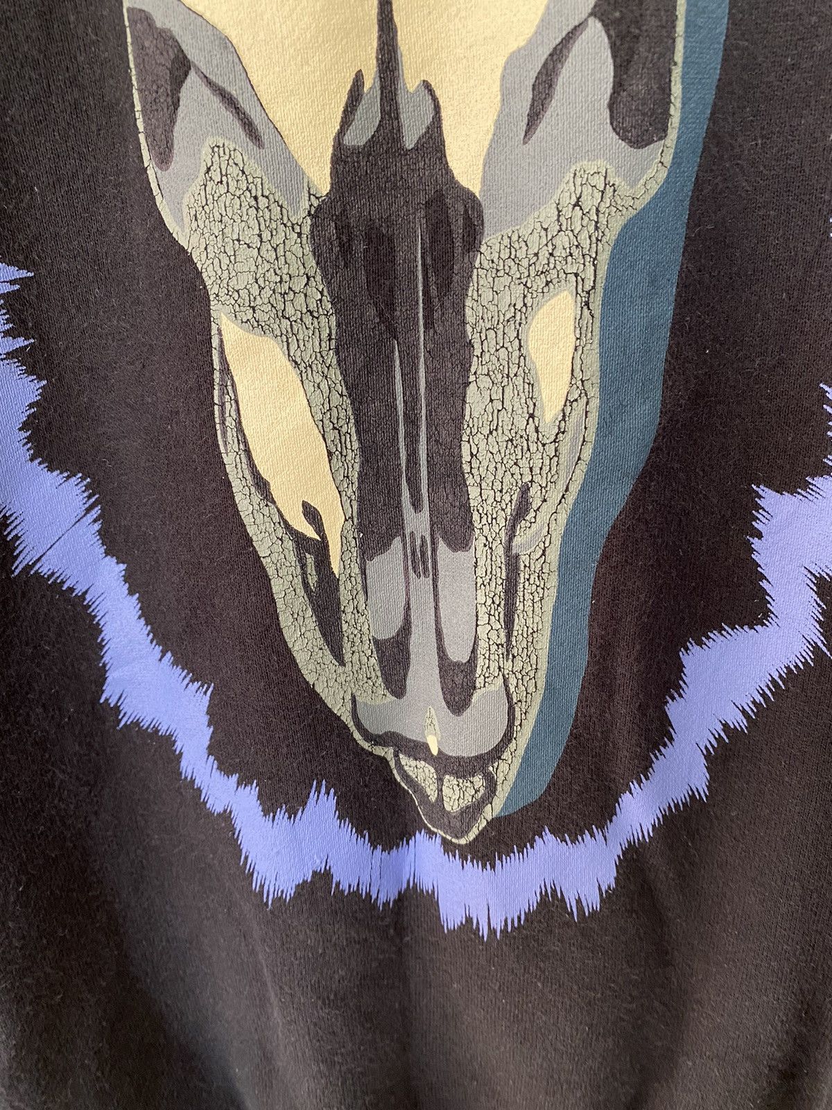 Yohji Yamamoto 1990s Kansai Yamamoto bulls skull sweater Size US M / EU 48-50 / 2 - 5 Thumbnail