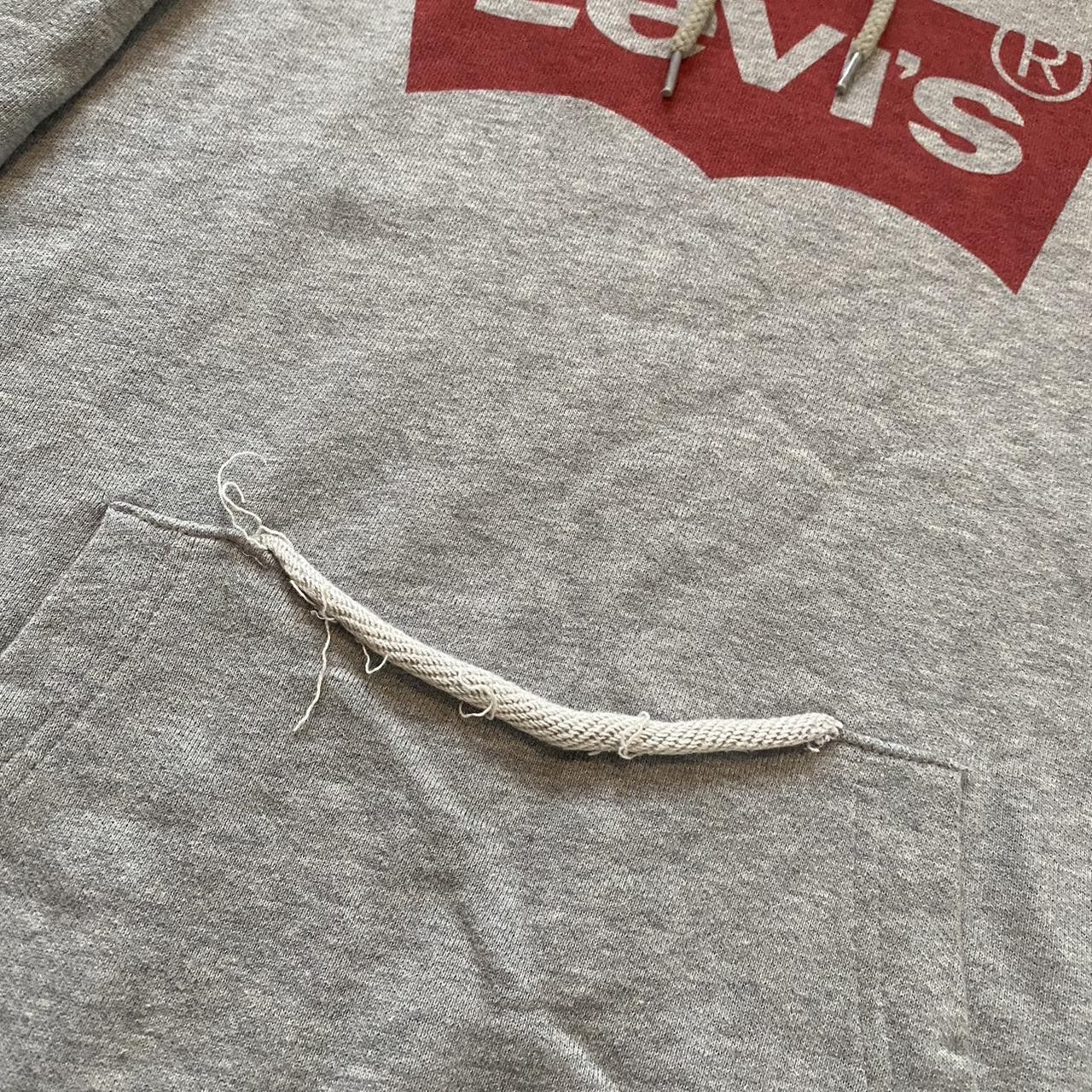 Levi's Grey Levi's hoodie with red logo #hoodie Size US S / EU 44-46 / 1 - 6 Thumbnail