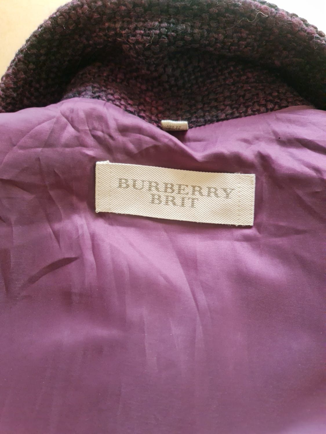 Burberry Burberry Brit Women Plaid PeaCoat nova check Blend Short Size XS / US 0-2 / IT 36-38 - 17 Thumbnail
