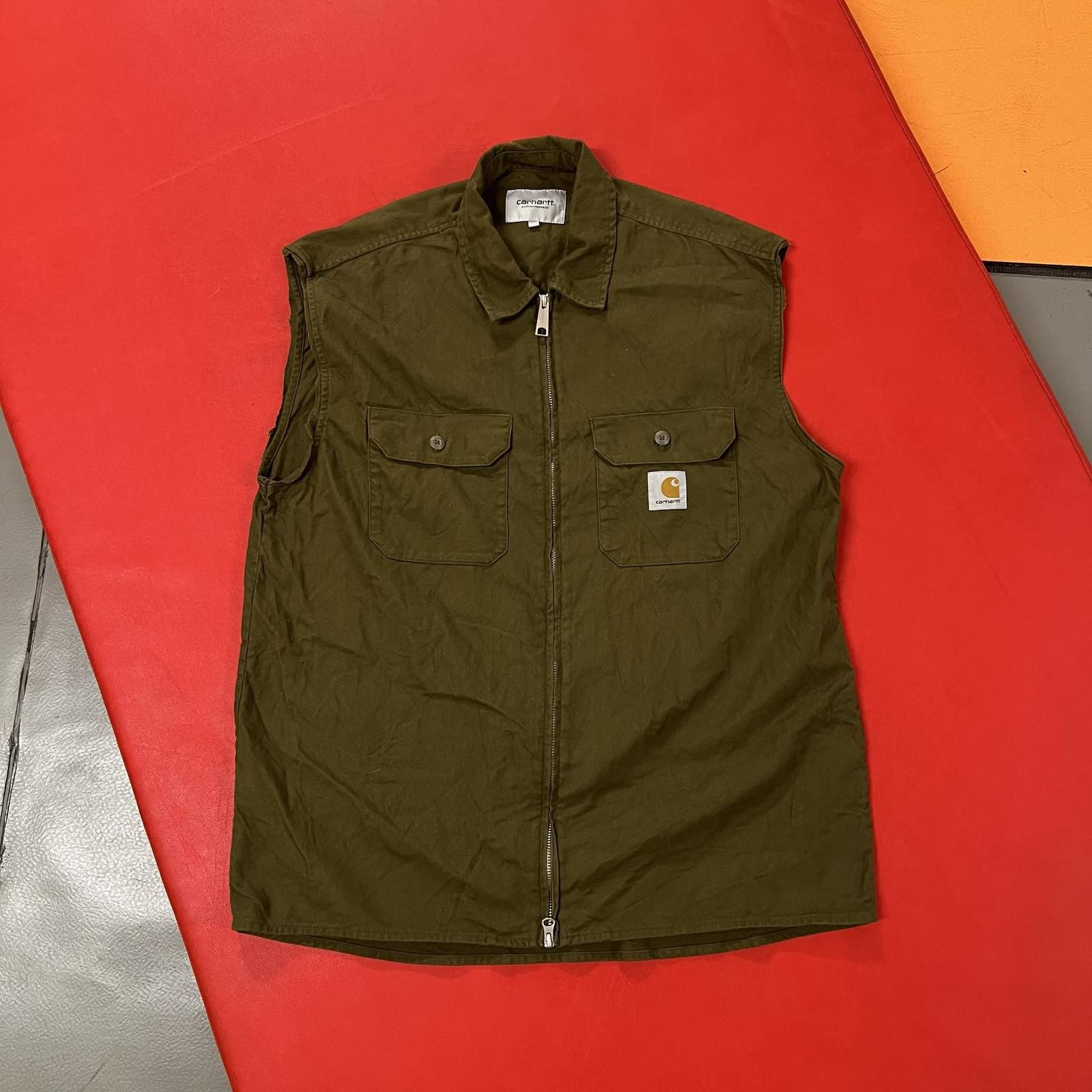 Carhartt Wip Carhartt WIP Vest Sz L Size US L / EU 52-54 / 3 - 1 Thumbnail
