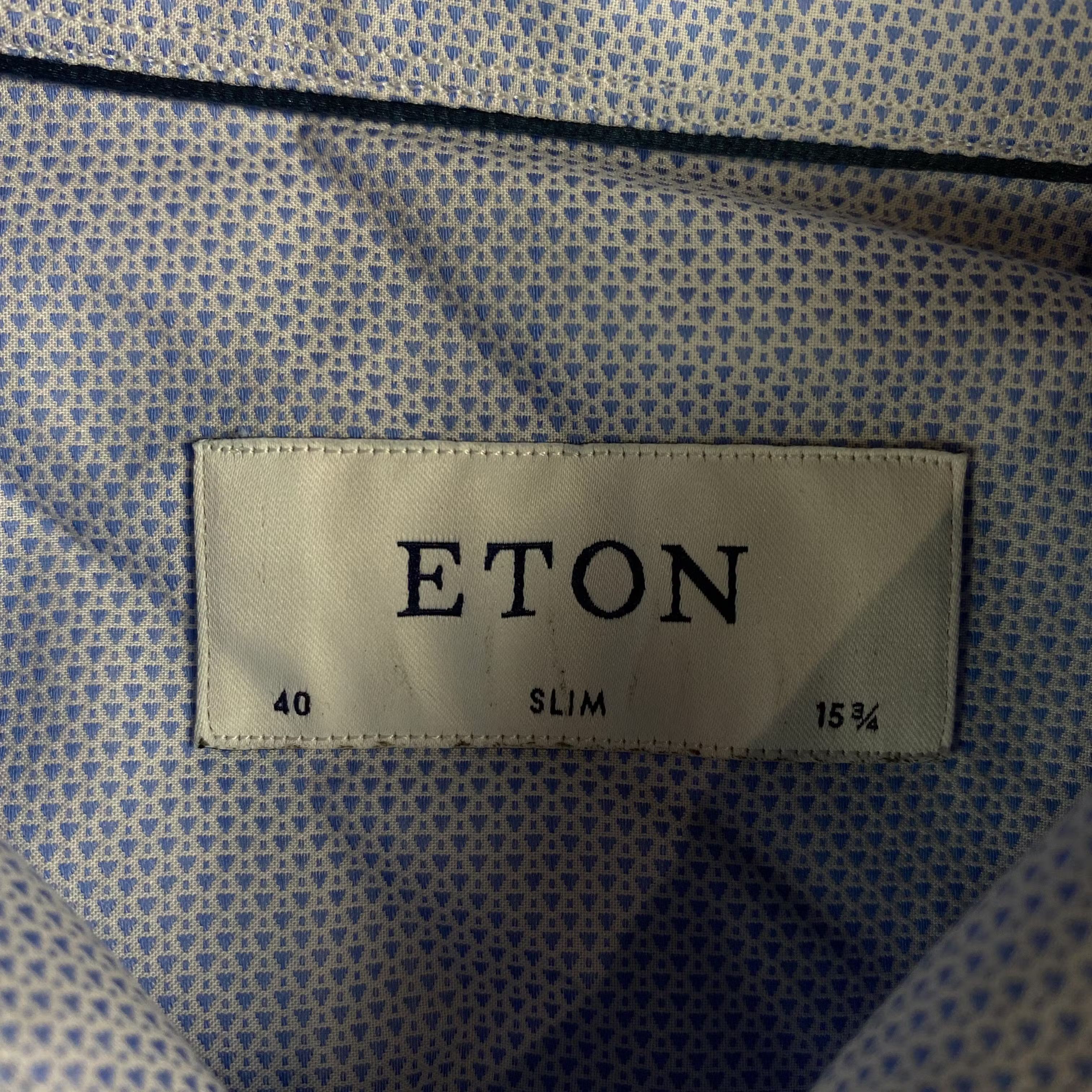 Eton Mens Shirt Long Sleeve Eton Size 40 Size US M / EU 48-50 / 2 - 4 Thumbnail