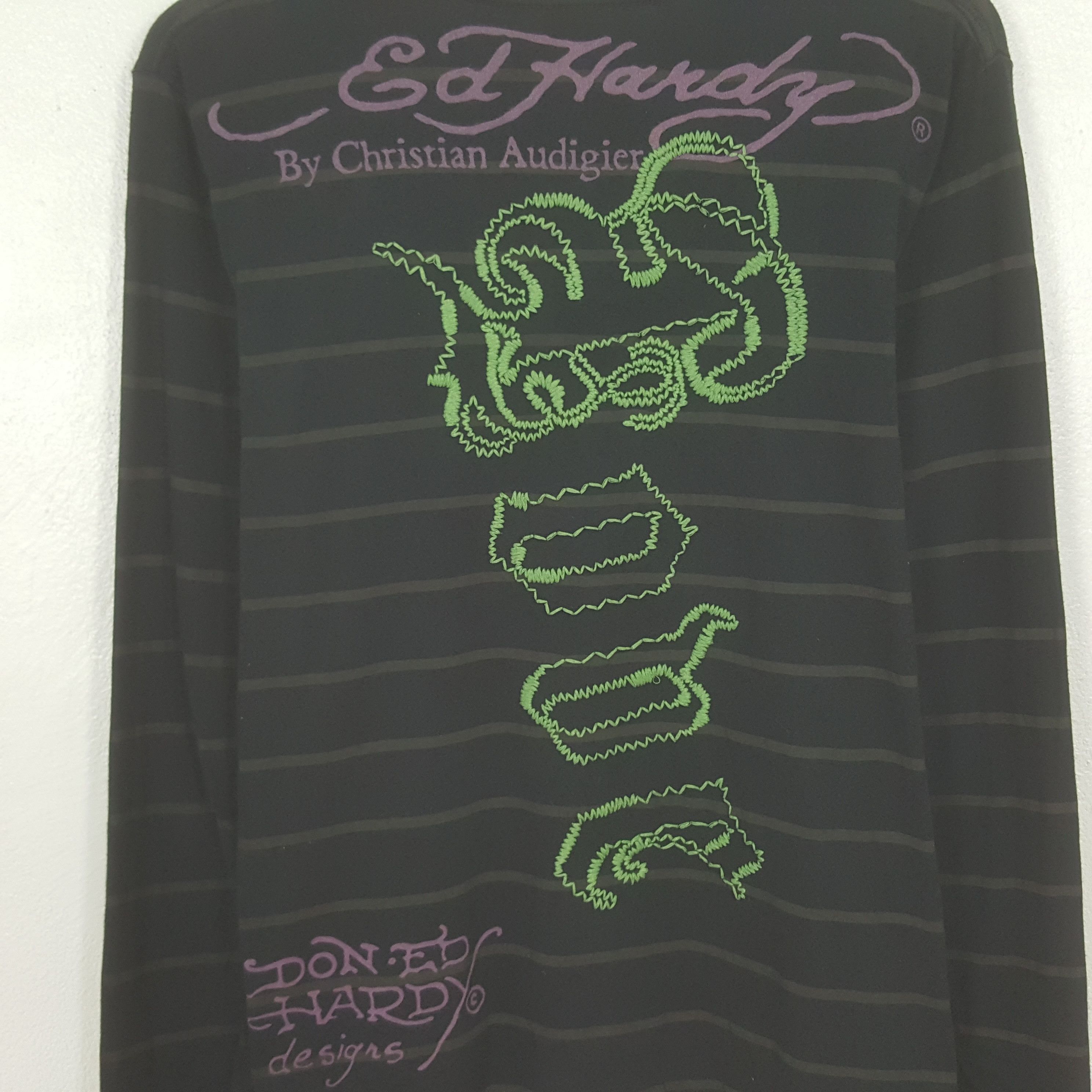 Ed Hardy Vintage Ed Hardy Peace Love & Tattoos Tshirt Size US M / EU 48-50 / 2 - 4 Thumbnail