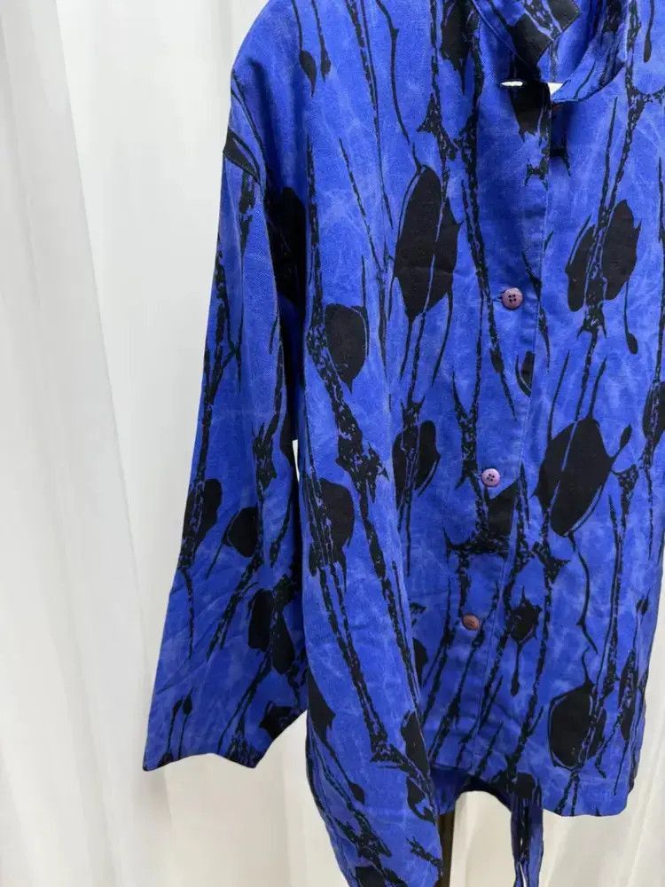 Issey Miyake Sz 9 Issey Miyake Vintage Tie-dye Shirt Size US L / EU 52-54 / 3 - 2 Thumbnail