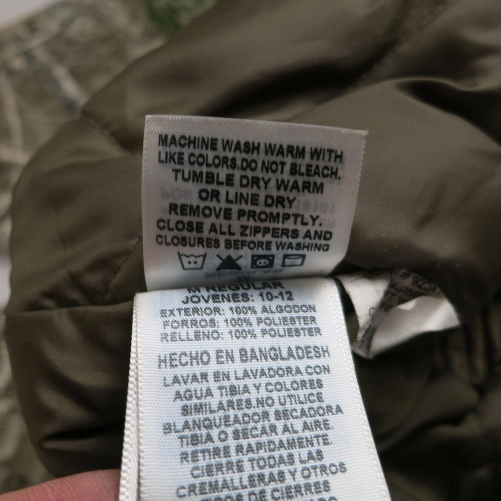 Other Youth Medium Berne Realtree Edge Insulated Bib Overalls Size US M / EU 48-50 / 2 - 11 Thumbnail