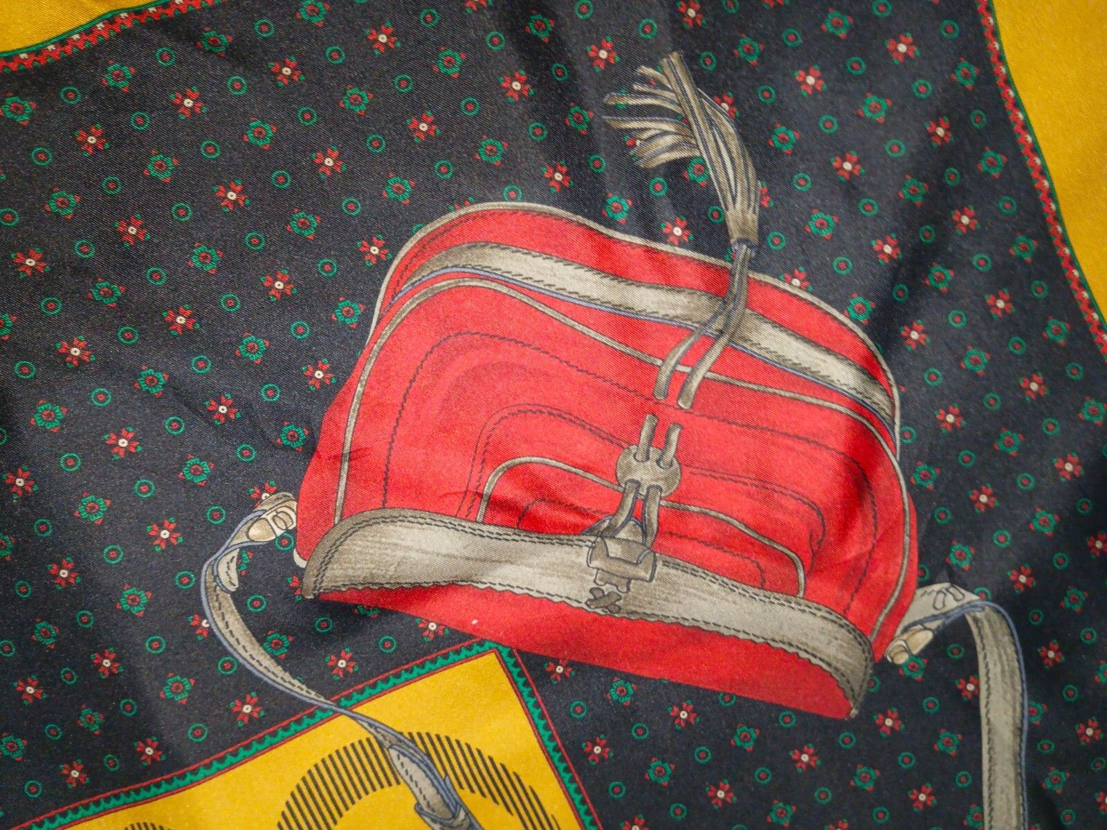 Loewe LOEWE MADRID 1846 ITALY Hunting Rifle Vintage Silk Scarf Size ONE SIZE - 7 Thumbnail