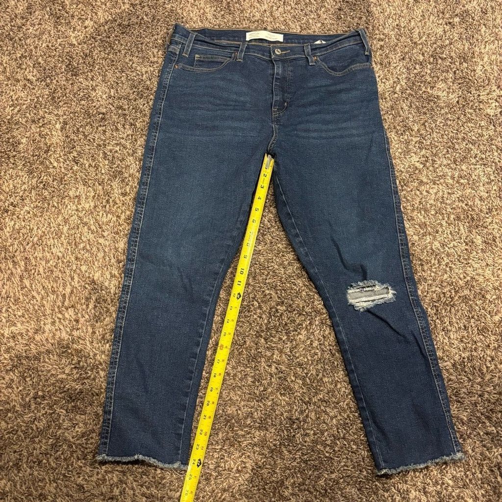 Levi's Signature by Levi Strauss Women's Blue Jeans Size 33" - 3 Thumbnail