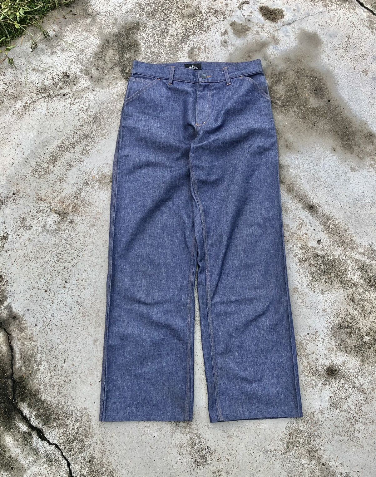 A.P.C. VINTAGE APC WIDE LEG JEANS Size US 29 - 1 Thumbnail