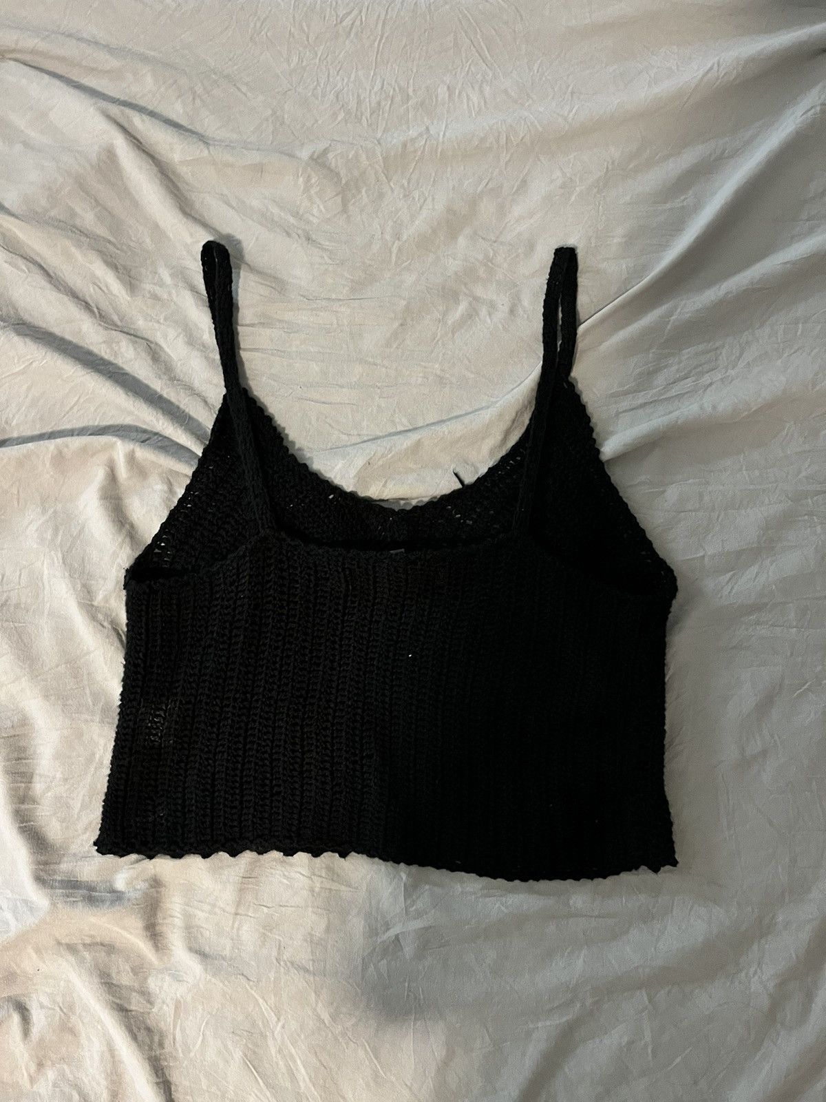 Vintage crotchet tank top Size XS / US 0-2 / IT 36-38 - 3 Thumbnail