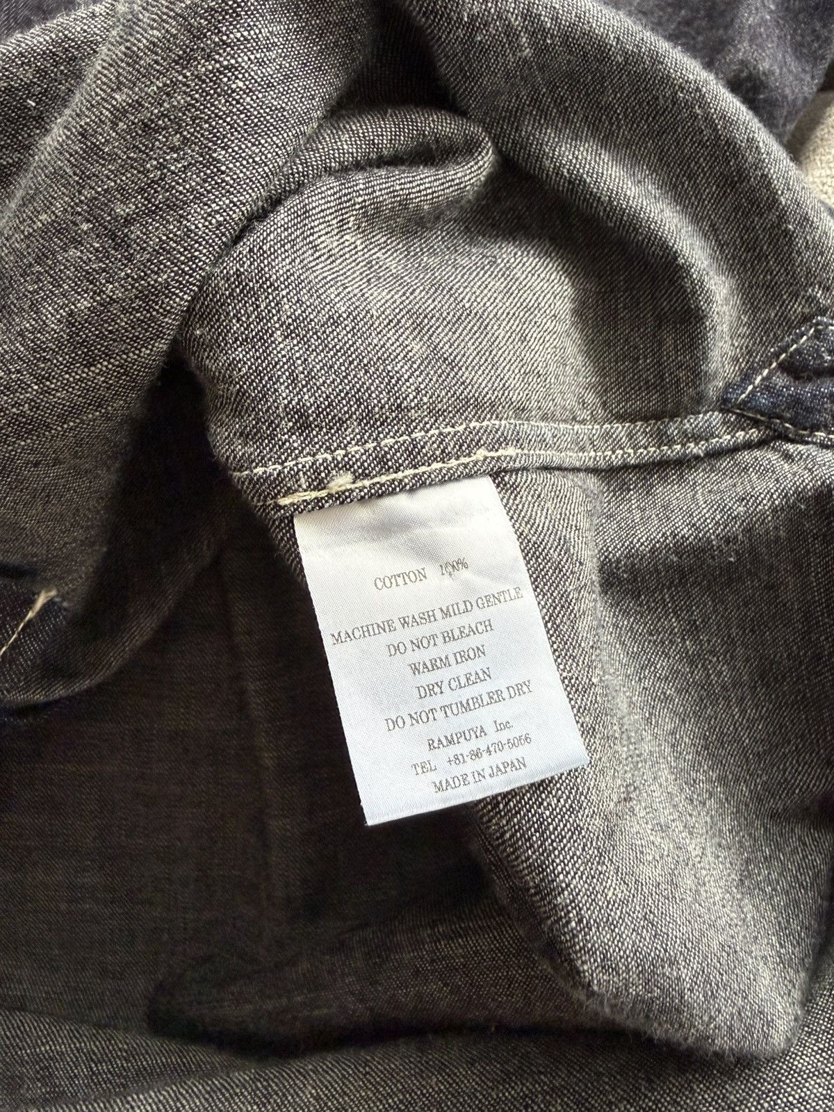 Momotaro Jeans Momotaro Jeans Okayama Selvedge Japanese 🇯🇵 Denim Overshirt Size US L / EU 52-54 / 3 - 9 Thumbnail