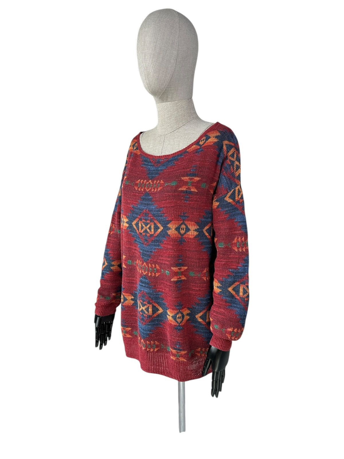Denim & Supply Ralph Lauren DENIM & SUPPLY RALPH LAUREN Aztec Pattern Cotton Sweater Size M / US 6-8 / IT 42-44 - 2 Thumbnail
