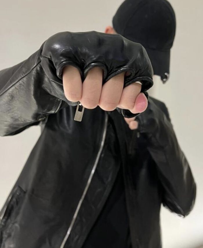 Carol Christian Poell CCP leather jacket Size US L / EU 52-54 / 3 - 2 Thumbnail