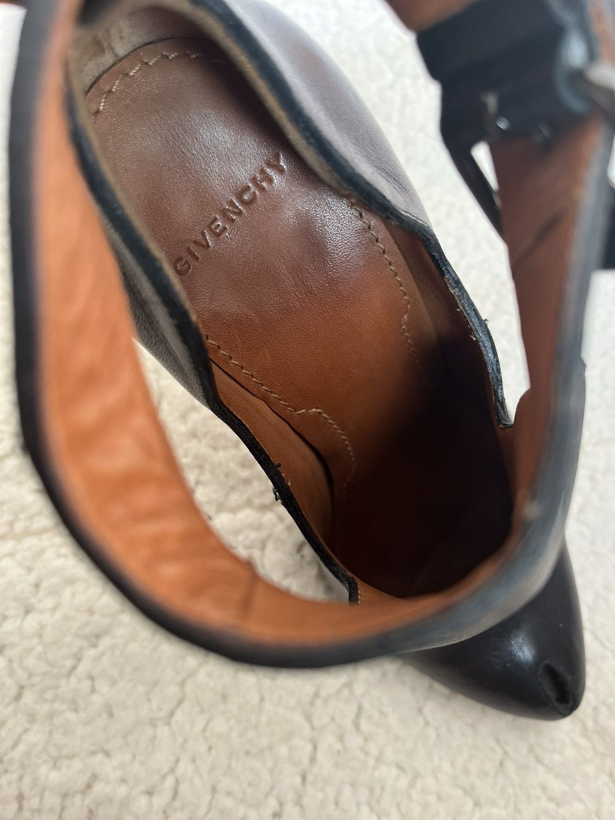Designer × Givenchy Archive Split Toe Boots Size US 8.5 / IT 38.5 - 14 Thumbnail