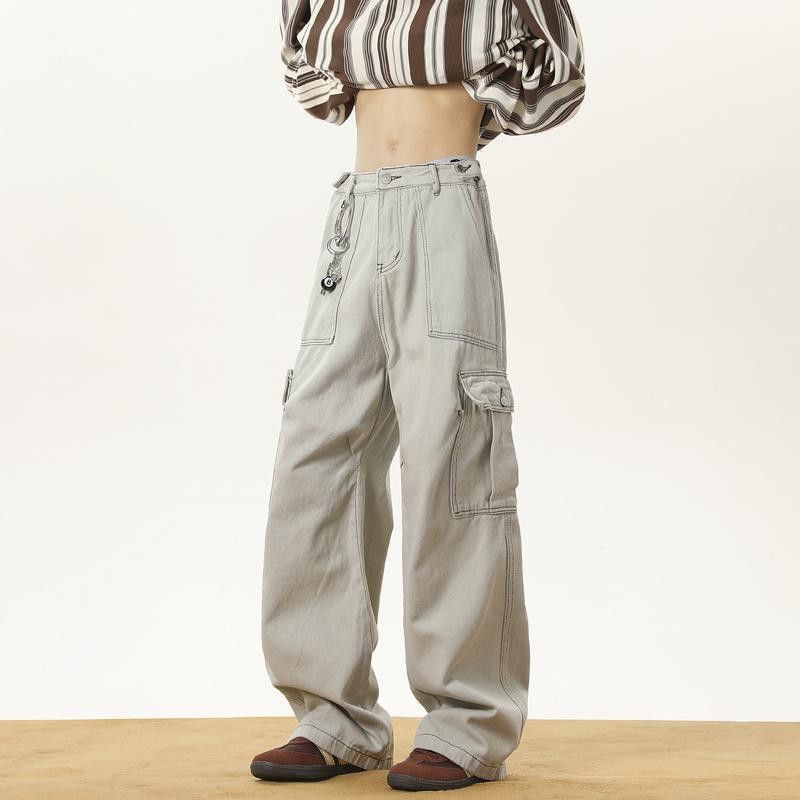 Japanese Brand × Jean Retro loose high street pocket jeans Size US 32 / EU 48 - 3 Thumbnail