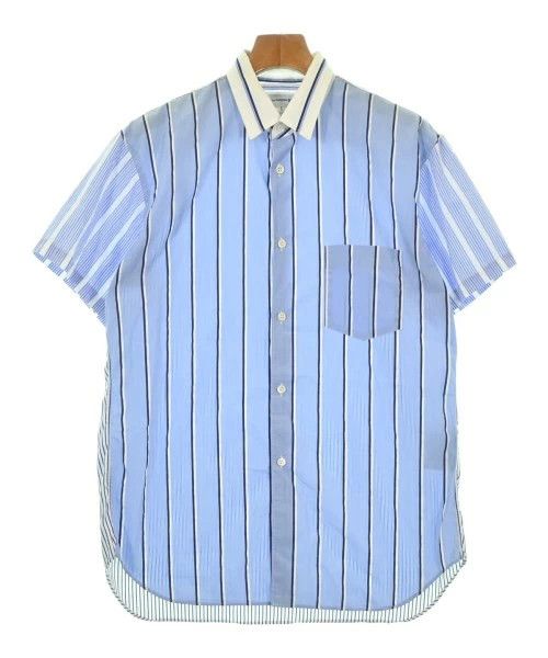 Comme des Garcons SHIRT Shirt Striped Switching Short Sleeve Size US S / EU 44-46 / 1 - 1 Thumbnail