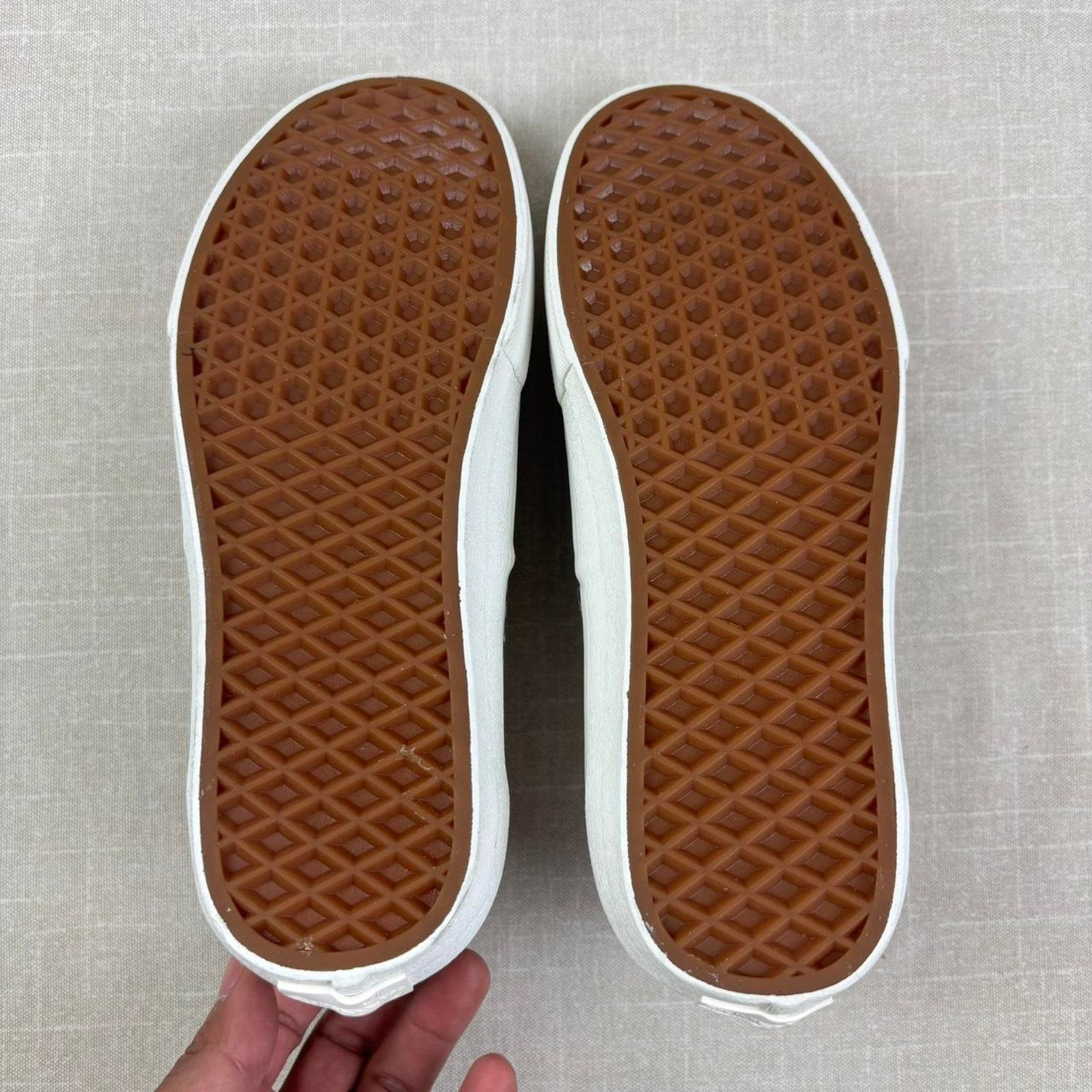 Vans 🐼 2018 Vans Authentic x CDG “White Heel Tab” 8W Size US 8 / IT 38 - 5 Thumbnail