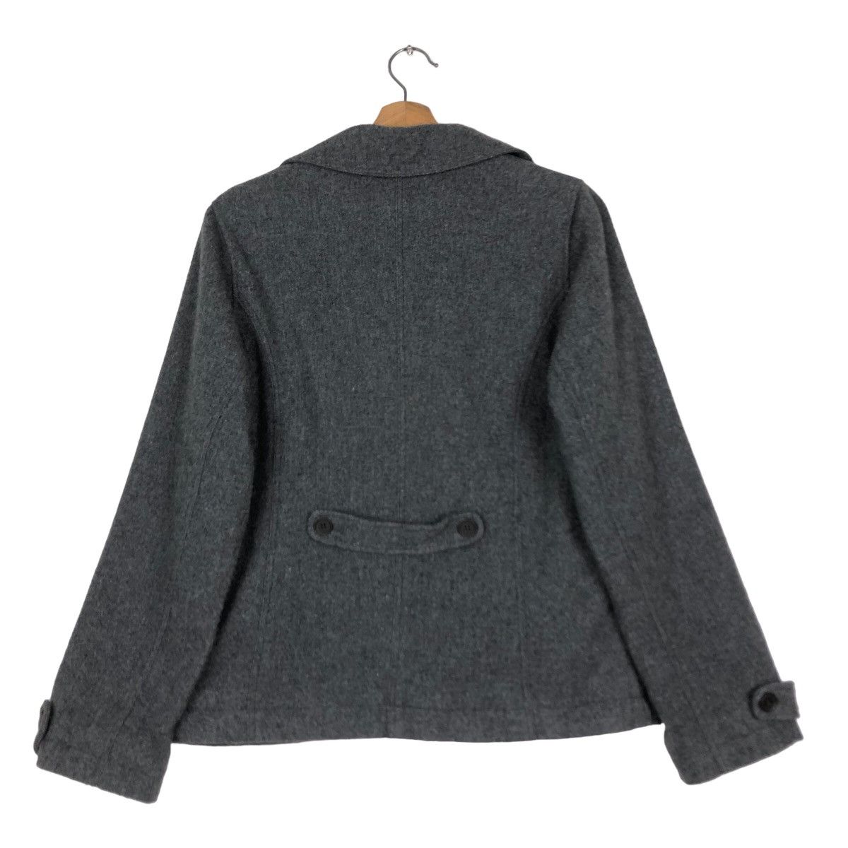 45rpm 🔥Cropped Wool Biker Jacket Double Breast Blue Blue Japan Size US M / EU 48-50 / 2 - 6 Thumbnail
