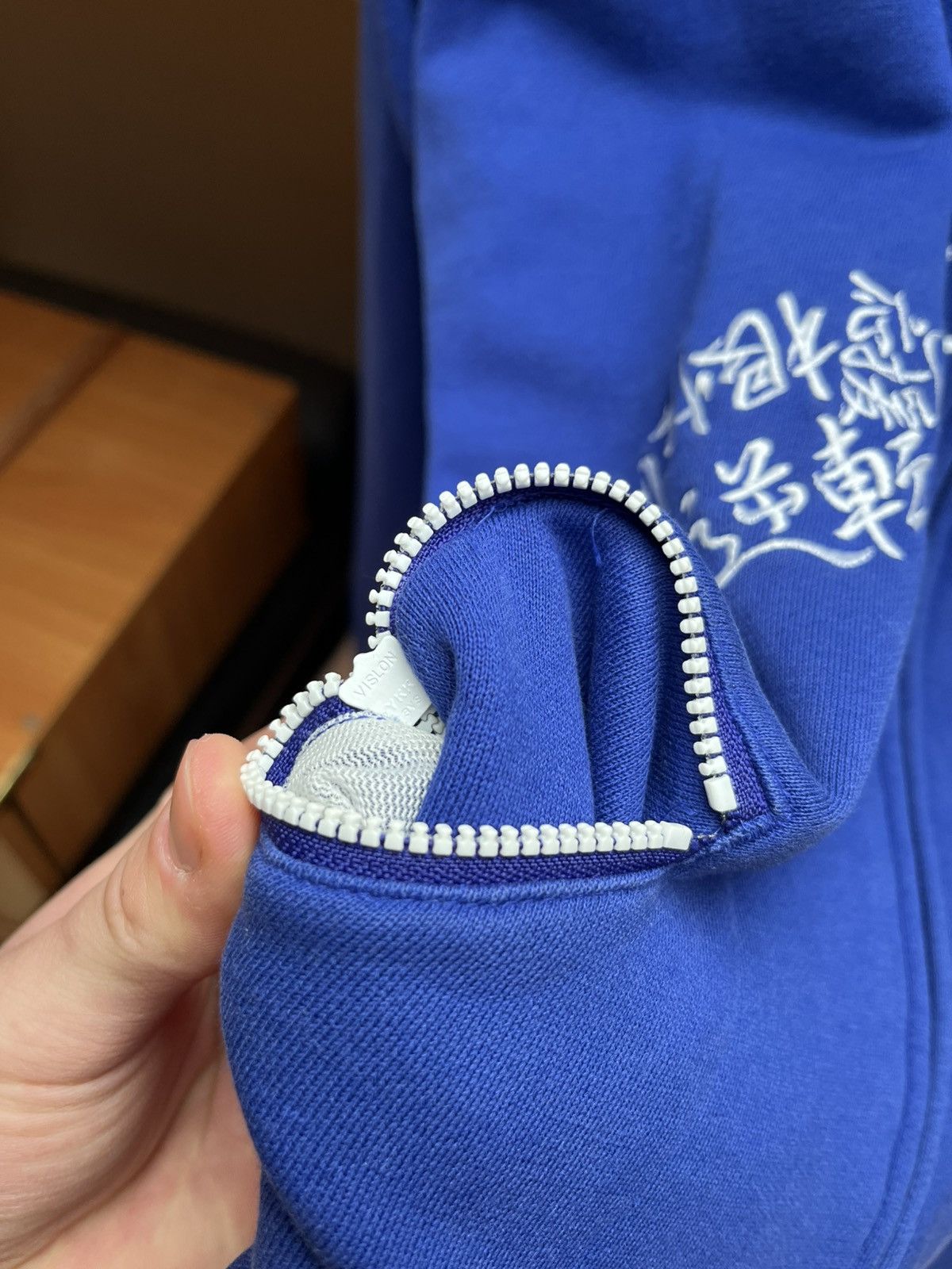 Adidas vintage adidas track zip Size US L / EU 52-54 / 3 - 4 Thumbnail