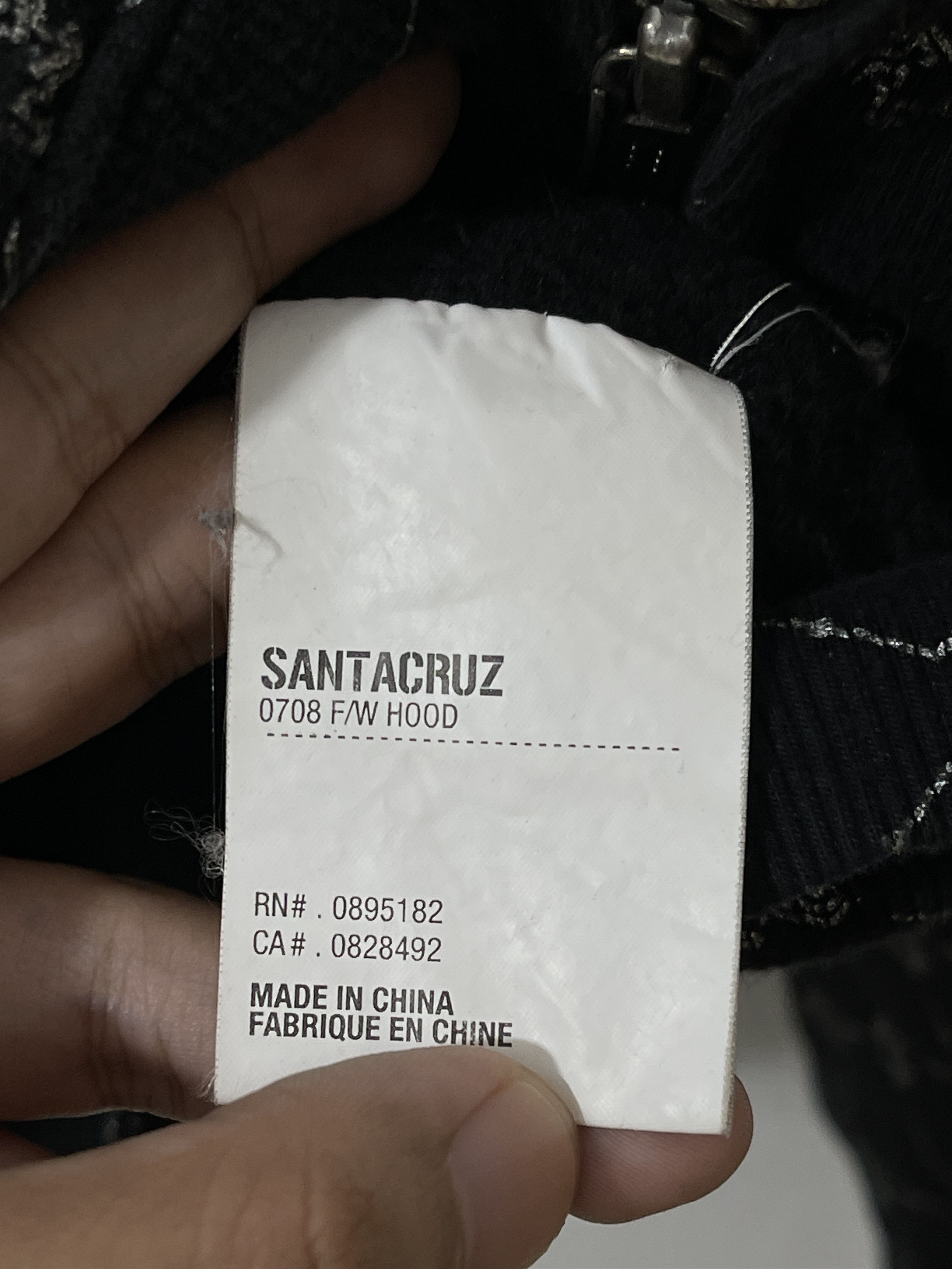 Santa Cruz Skateboards 2000s Santa Cruz Archive Y2k Hiphop AOP Hoodie Size US L / EU 52-54 / 3 - 9 Thumbnail