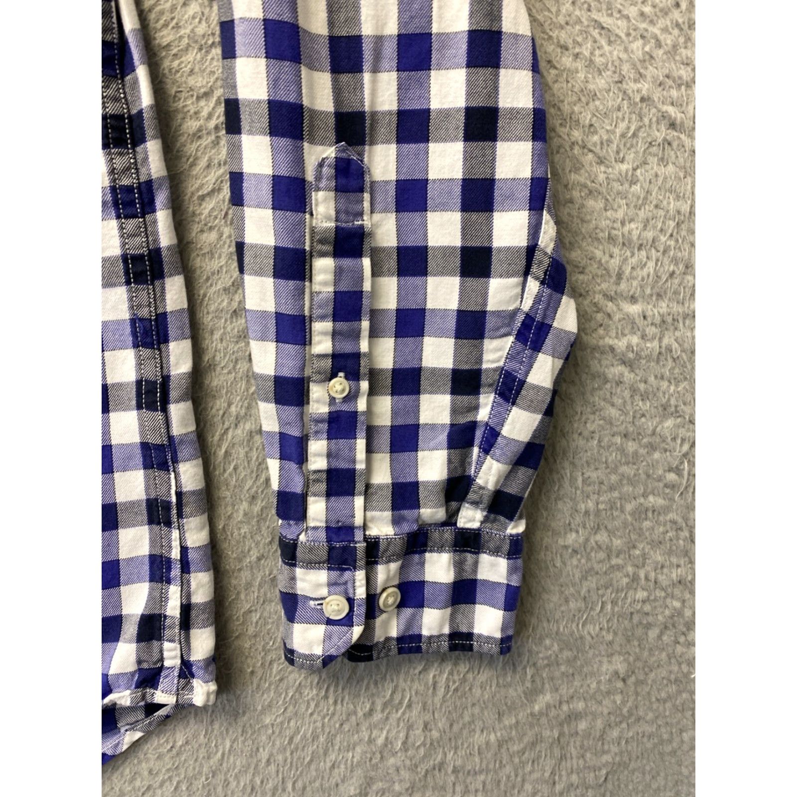 Banana Republic VINTAGE Banana Republic Men’s Shirt Casual Long Sleeve Checked Cotton Flannel Large Size US L / EU 52-54 / 3 - 6 Thumbnail