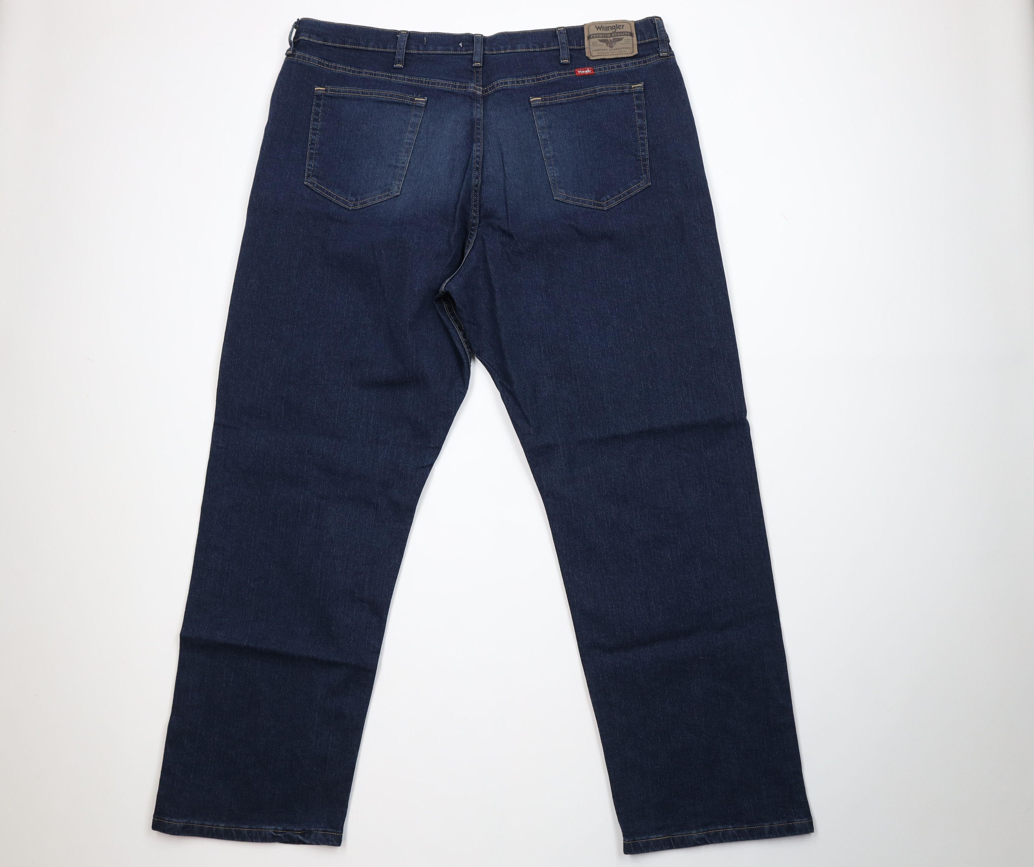 Wrangler Deadstock Vintage Y2K Wrangler Relaxed Fit Denim Jeans Blue Size US 42 / EU 58 - 11 Thumbnail