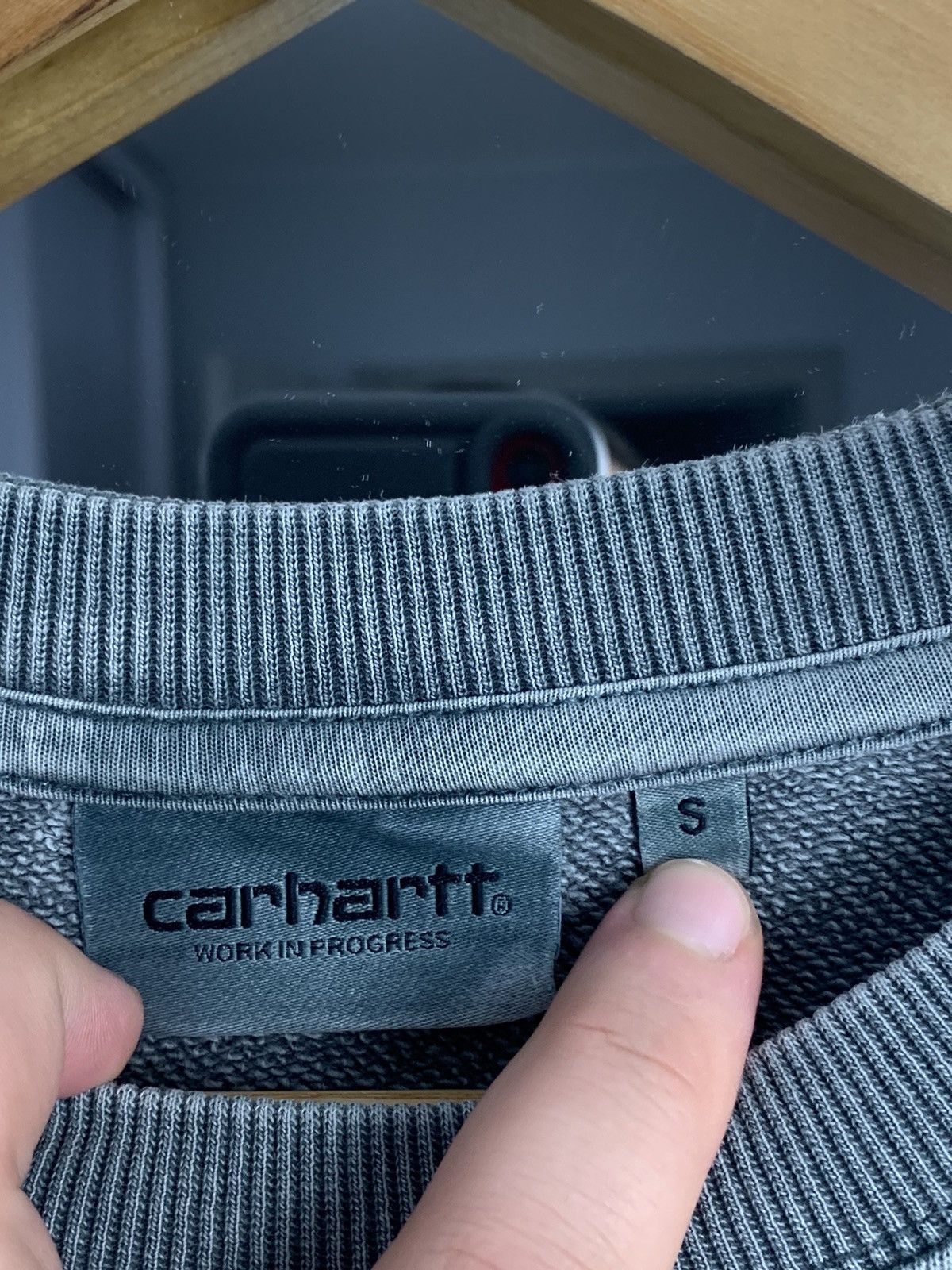 Carhartt Wip Carhartt Wip Nelson Sweatshirt Distressed Carhartt Size:S Size US S / EU 44-46 / 1 - 7 Thumbnail
