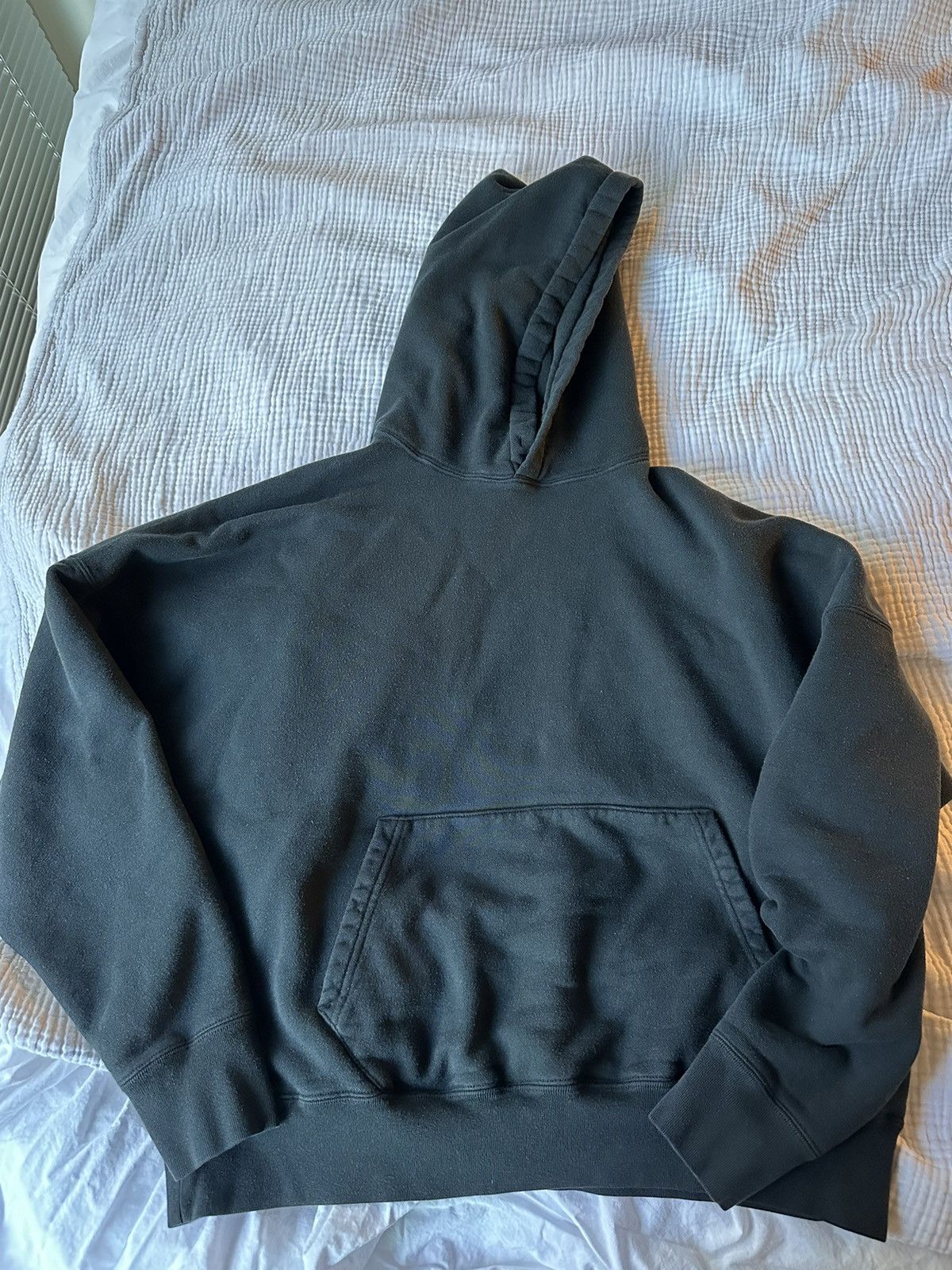 image of Cav Empt Boxy Hoodie in Black, Men's (Size Large)