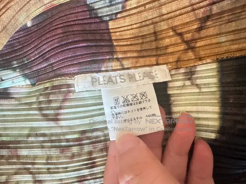 Issey Miyake Issey Miyake Autumn-tone Rock Print Cardigan Size L / US 10 / IT 46 - 4 Thumbnail