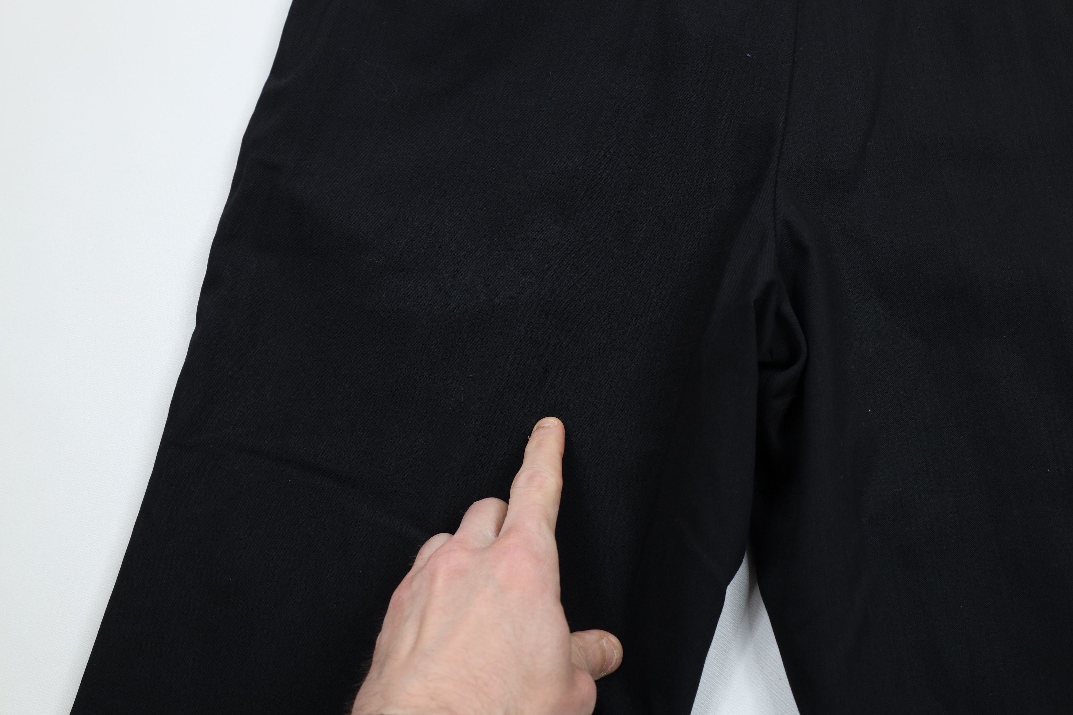 Vintage Vintage 90s Streetwear Wide Leg Chino Pants Trousers Black Size US 34 / EU 50 - 12 Thumbnail