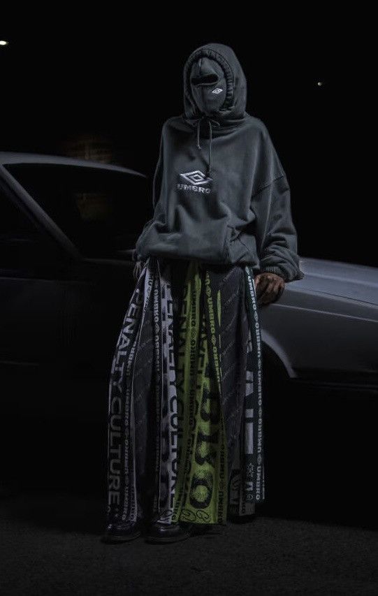 Slam Jam × Umbro 🔥 UMBRO X SLAM JAM Penalty Culture Eye Scarf Size ONE SIZE - 9 Thumbnail