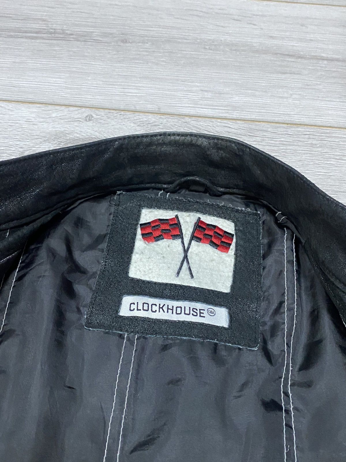 Vintage Moto team leather Stop n fee free vintage racing jacket Size US XXL / EU 58 / 5 - 11 Thumbnail
