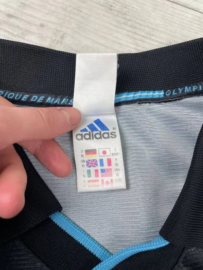 Adidas Adidas Olympique Marseille 1999 2000 Third Shirt Jersey Size US XL / EU 56 / 4 - 12 Thumbnail
