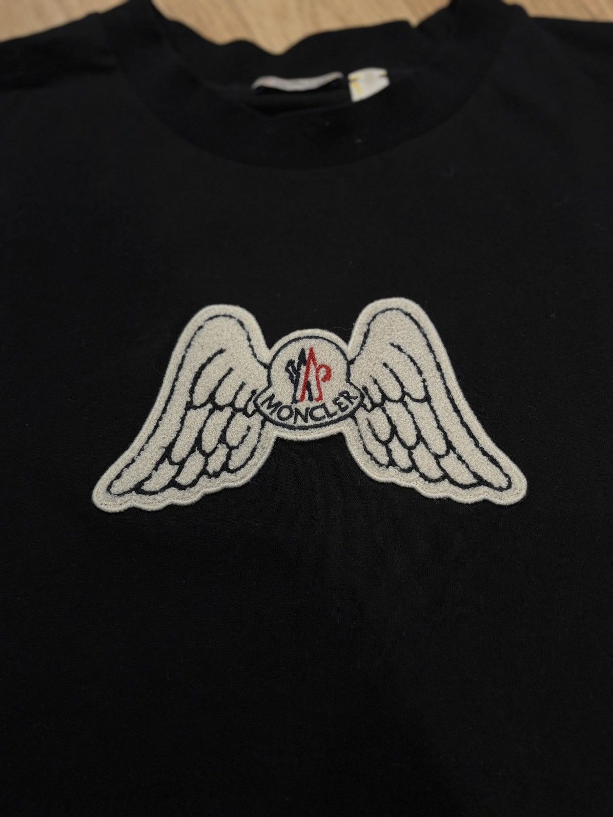 Moncler × Palm Angels Moncler Palm Angels Tee Black Size Large Size US L / EU 52-54 / 3 - 2 Thumbnail