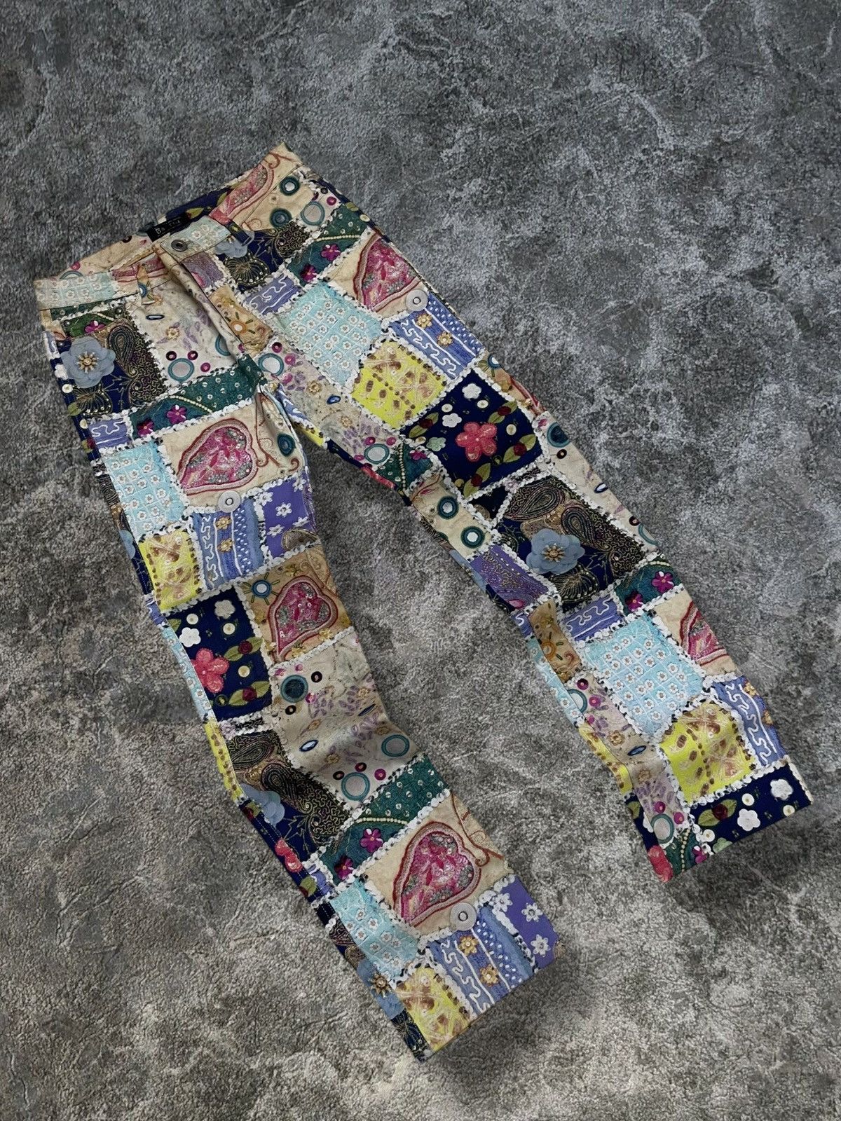 Hysteric Glamour Vintage Japan Designer 90’s Ba-Tsu Face If u Are Young Pant Size US 28 / EU 44 - 2 Thumbnail