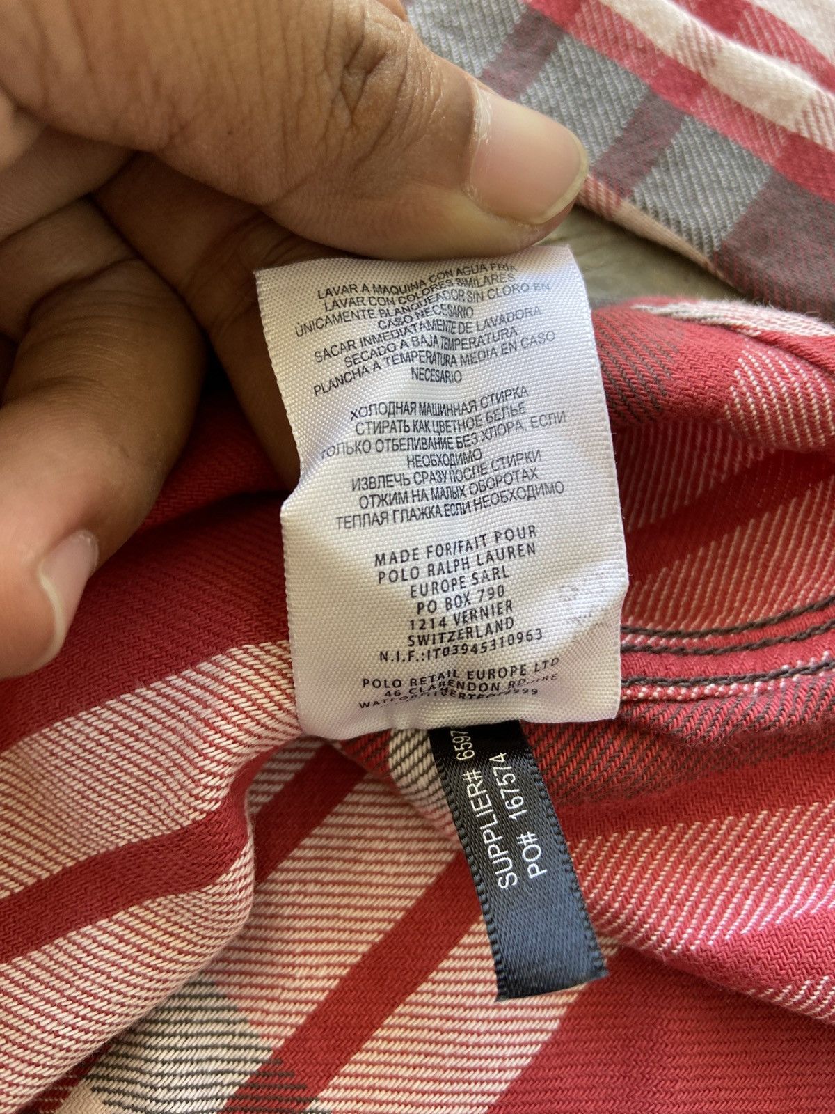 RRL Ralph Lauren 2000s RRL Ralph Lauren - Red Western Plaid Flannel Shirt Size US S / EU 44-46 / 1 - 6 Thumbnail