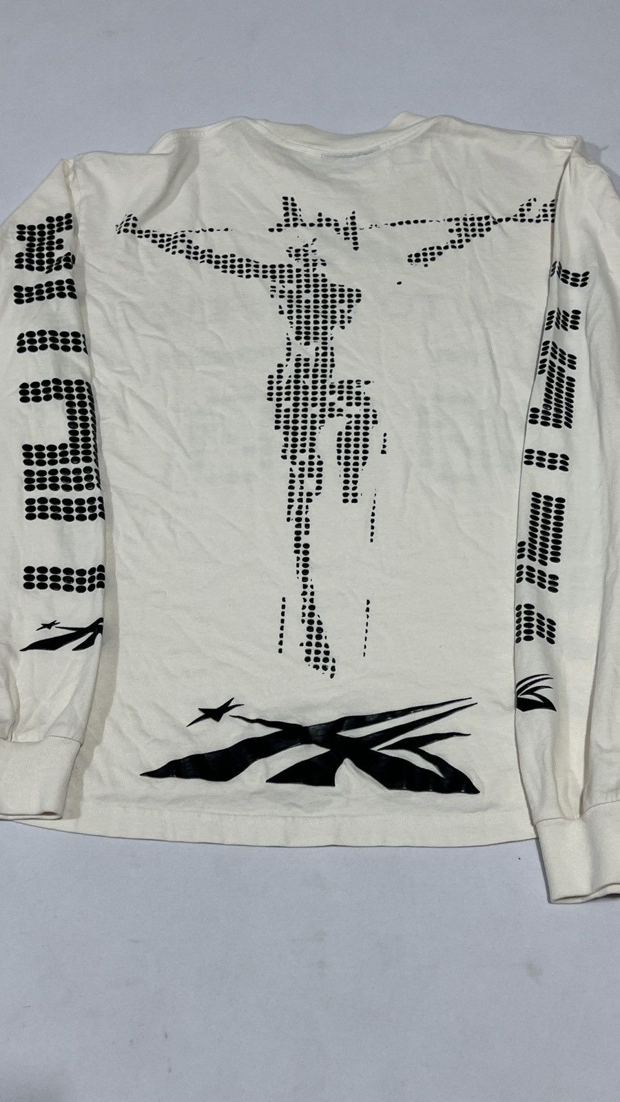 HELLSTAR Hellstar Scoreboard L/S White Tee Size US S / EU 44-46 / 1 - 9 Thumbnail