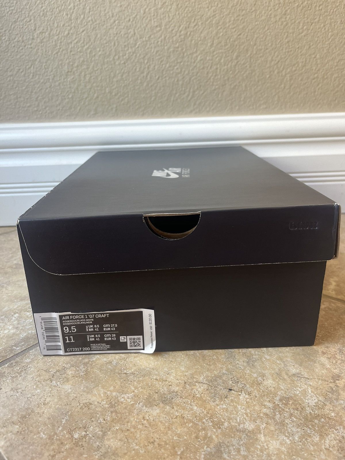 Nike Air Force 1 Craft 'Ridgerock size 9.5 Size US 9.5 / EU 42-43 - 7 Thumbnail