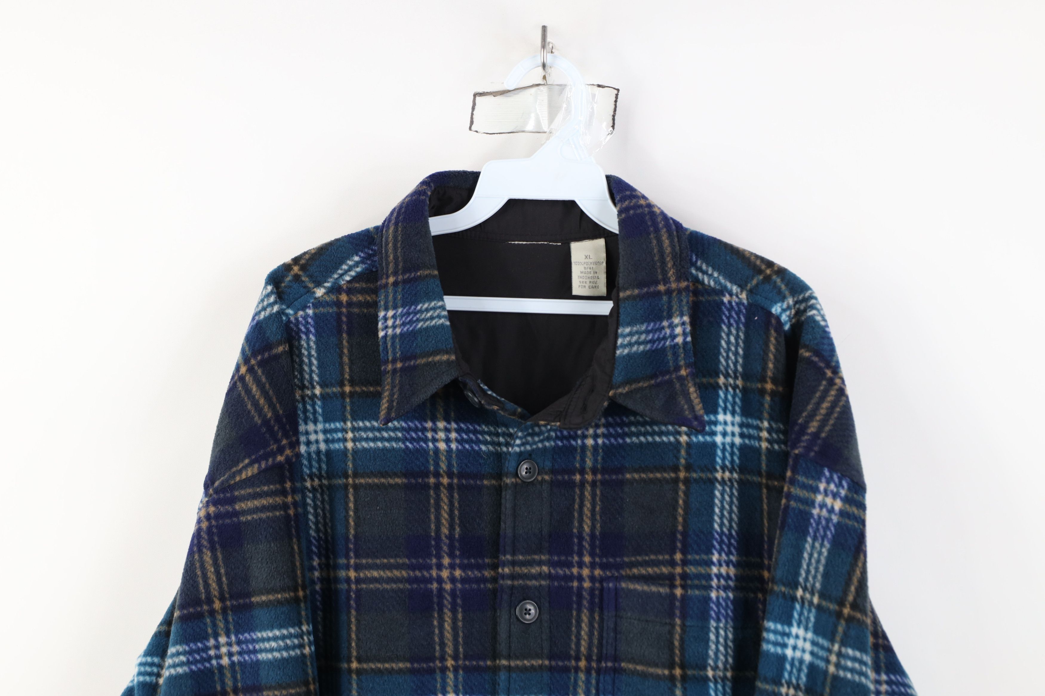 Vintage Vintage 90s Y2K Streetwear Shirt Jacket Jac Shirt Plaid Size US XL / EU 56 / 4 - 2 Thumbnail