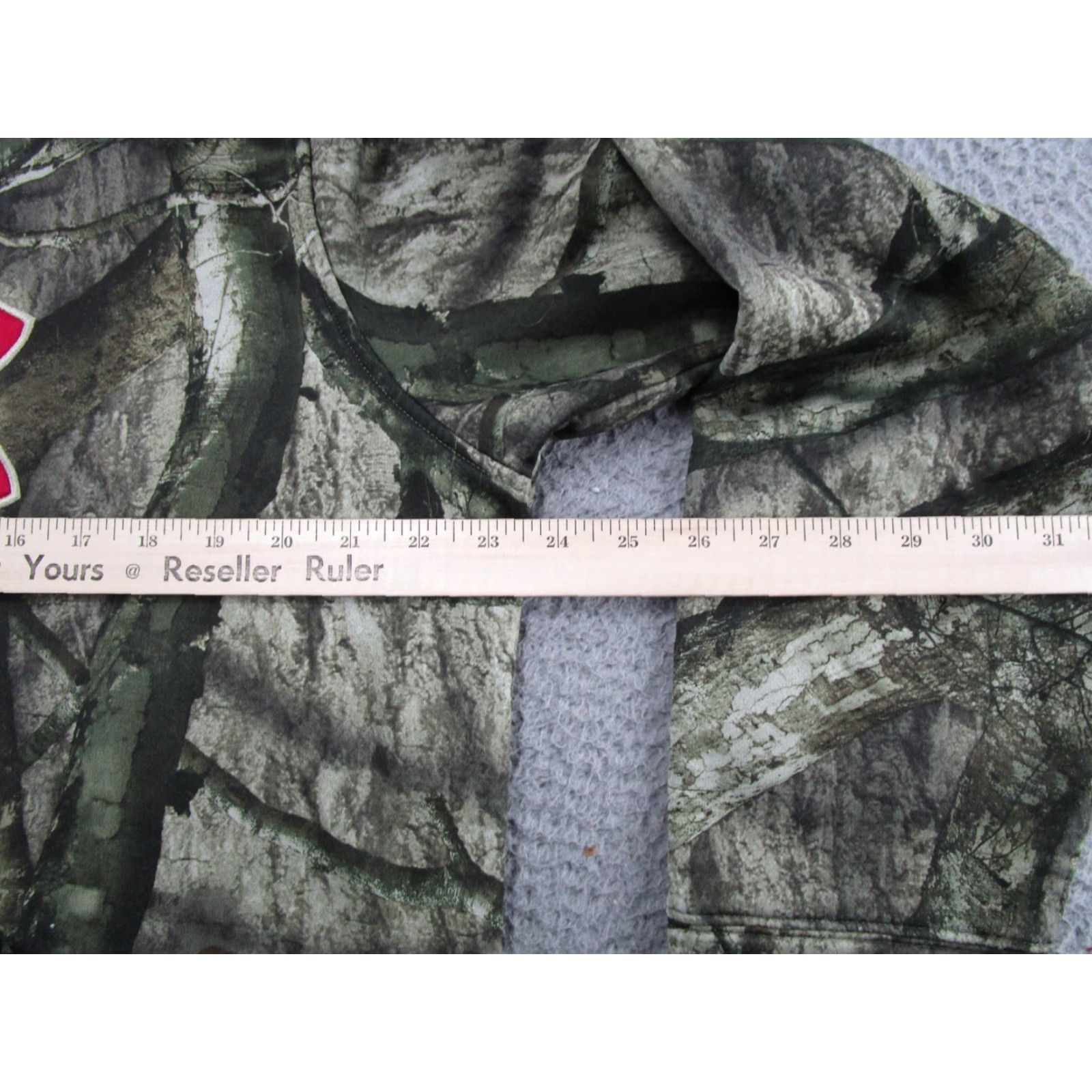 Under Armour Under Armour Hoodie Womens XL Treestand Camo Pullover Hooded Fleece Polyester Multicolor Hunting Winter Fall Spring Activewear Logo Shirt Size XL / US 12-14 / IT 48-50 - 5 Thumbnail