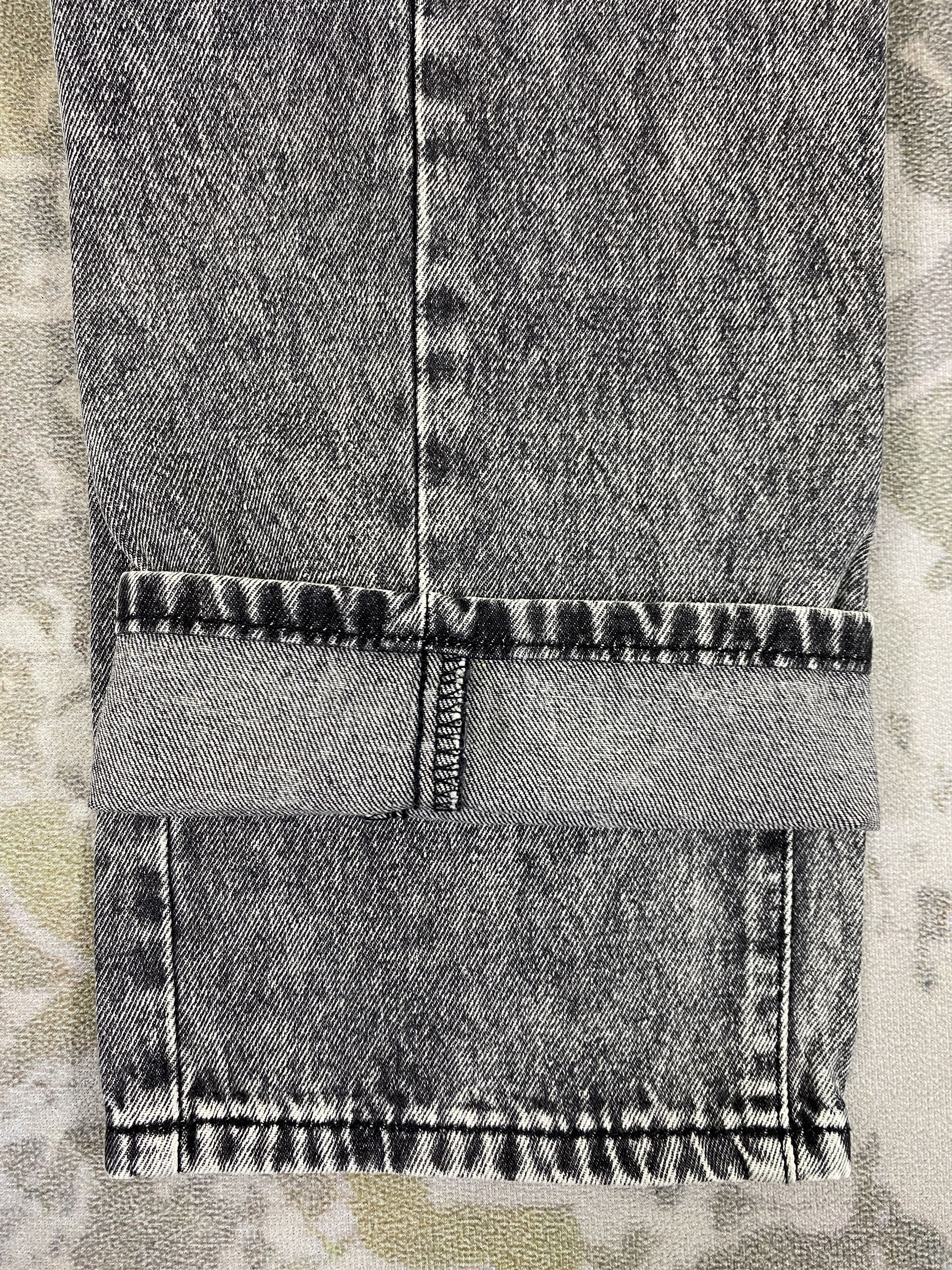 Japanese Brand Faded Black Vintage Dazy Jeans 28x29.5 Denim- JN3570 Size 28" / US 6 / IT 42 - 11 Thumbnail