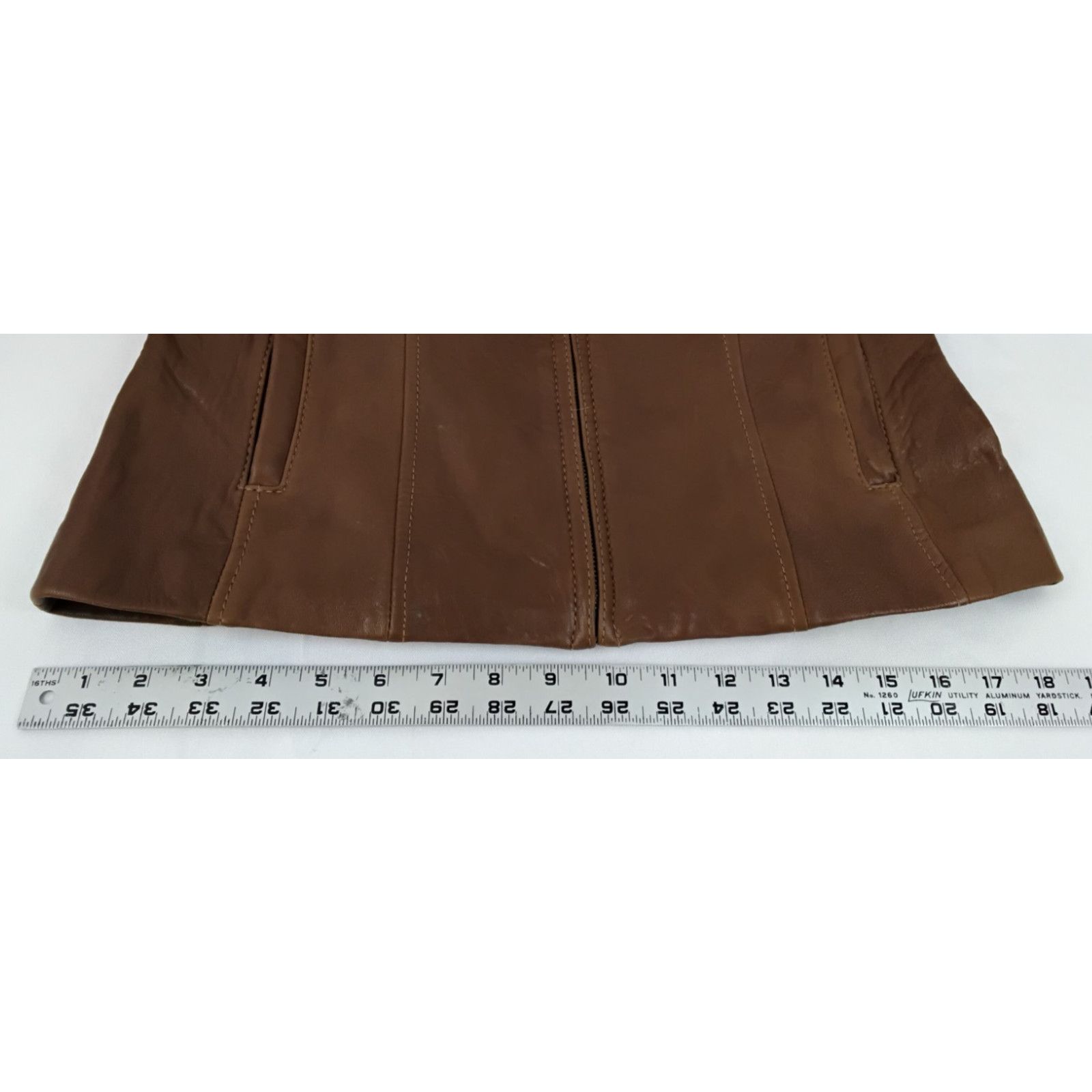 Andrew Marc Andrew Marc New York Lambskin Leather Jacket Women XS Brown Size XS / US 0-2 / IT 36-38 - 17 Thumbnail