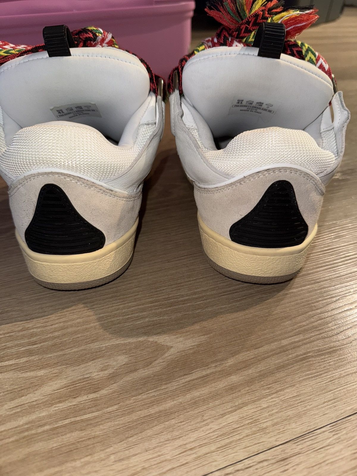 Lanvin Lanvin Curb Sneakers ‘White’ Size US 8 / IT 38 - 4 Thumbnail