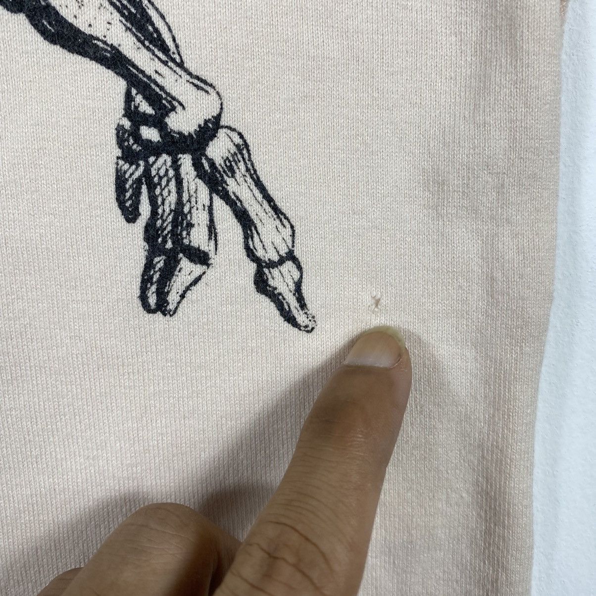Undercover × Vintage UNDERCOVERISM FOR REBELS Scab Skull Tee Shirt Jun Takahashi Size US M / EU 48-50 / 2 - 6 Thumbnail