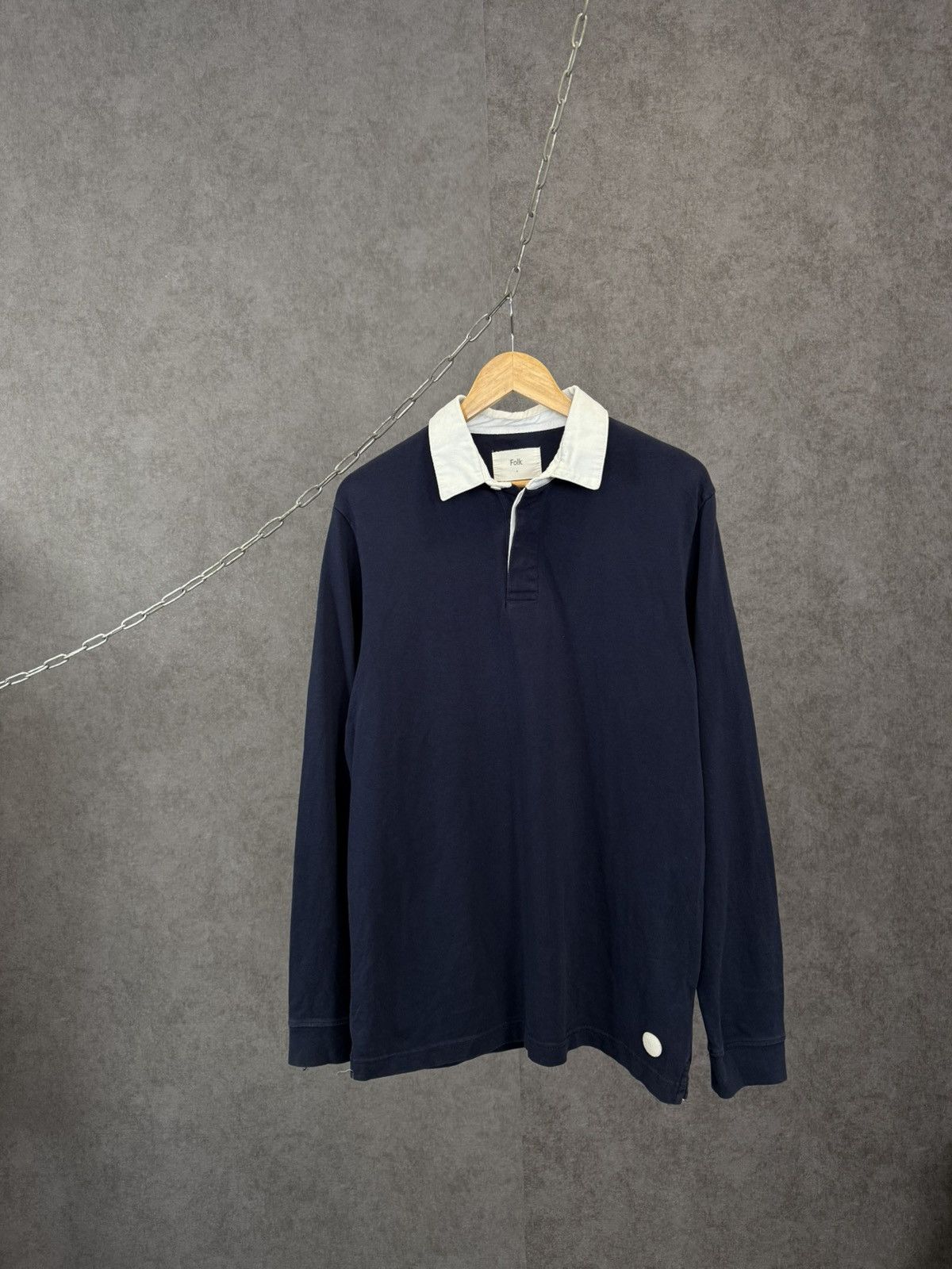 Folk Folk designer polo sweatshirt Size US M / EU 48-50 / 2 - 1 Thumbnail