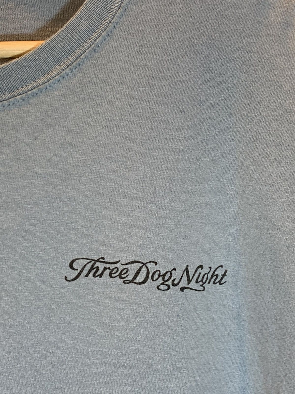 Band Tees × Vintage *RARE* Vintage Three Dog Night Band Art T-Shirt - Large Size US L / EU 52-54 / 3 - 5 Thumbnail