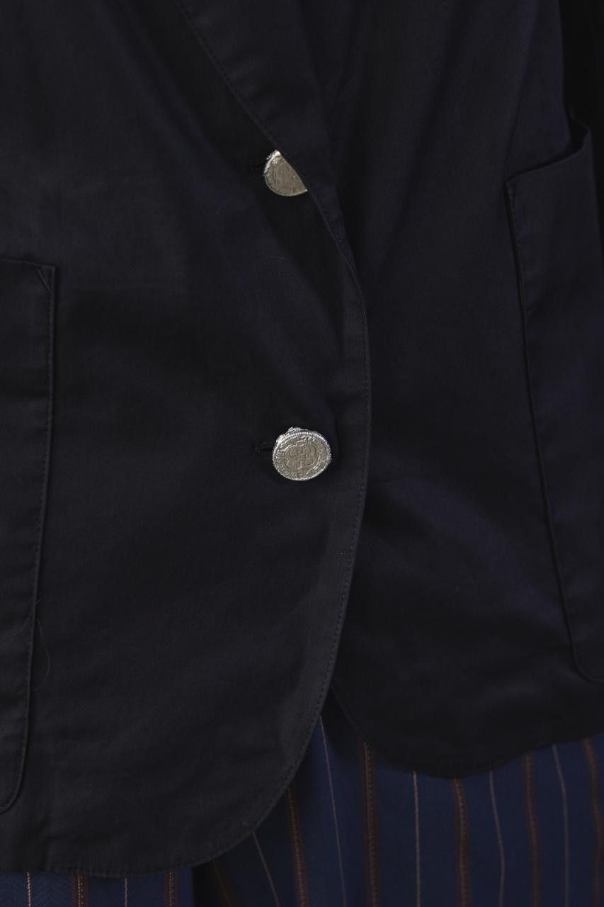 Jean Paul Gaultier 2000s Jean Paul Gaultier Embroidered Tailored Silk Jacket Size US M / EU 48-50 / 2 - 6 Thumbnail