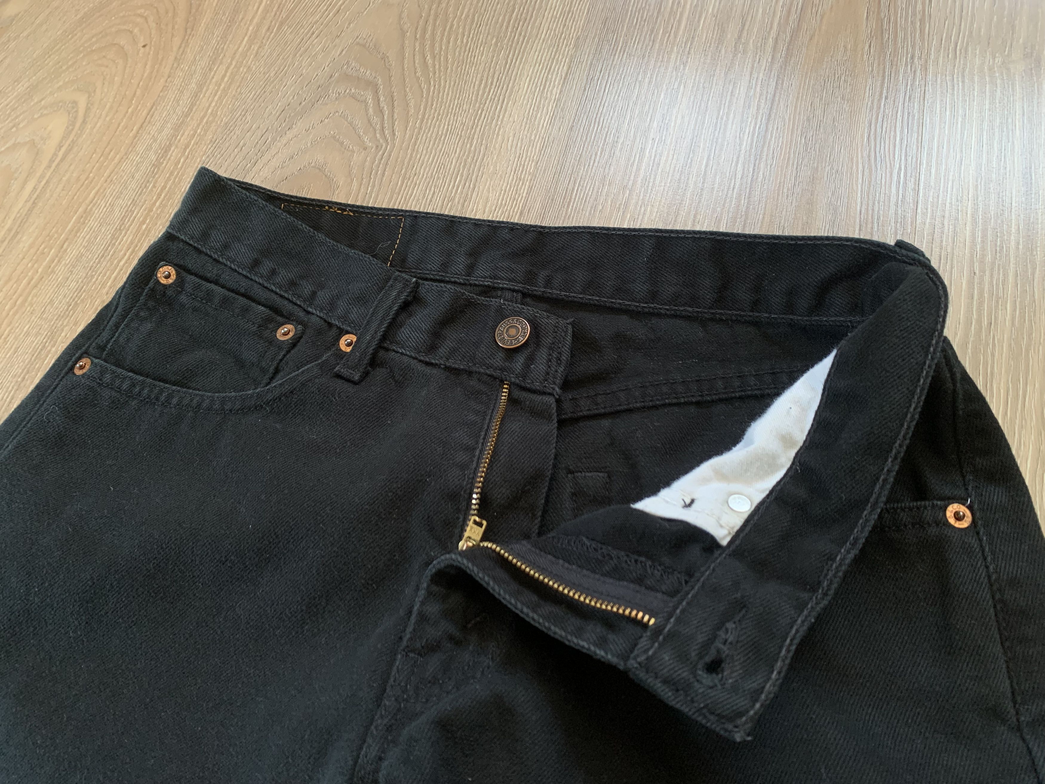 Levi's Mens Levi's 751 02 Black Jeans Size US 30 / EU 46 - 5 Thumbnail
