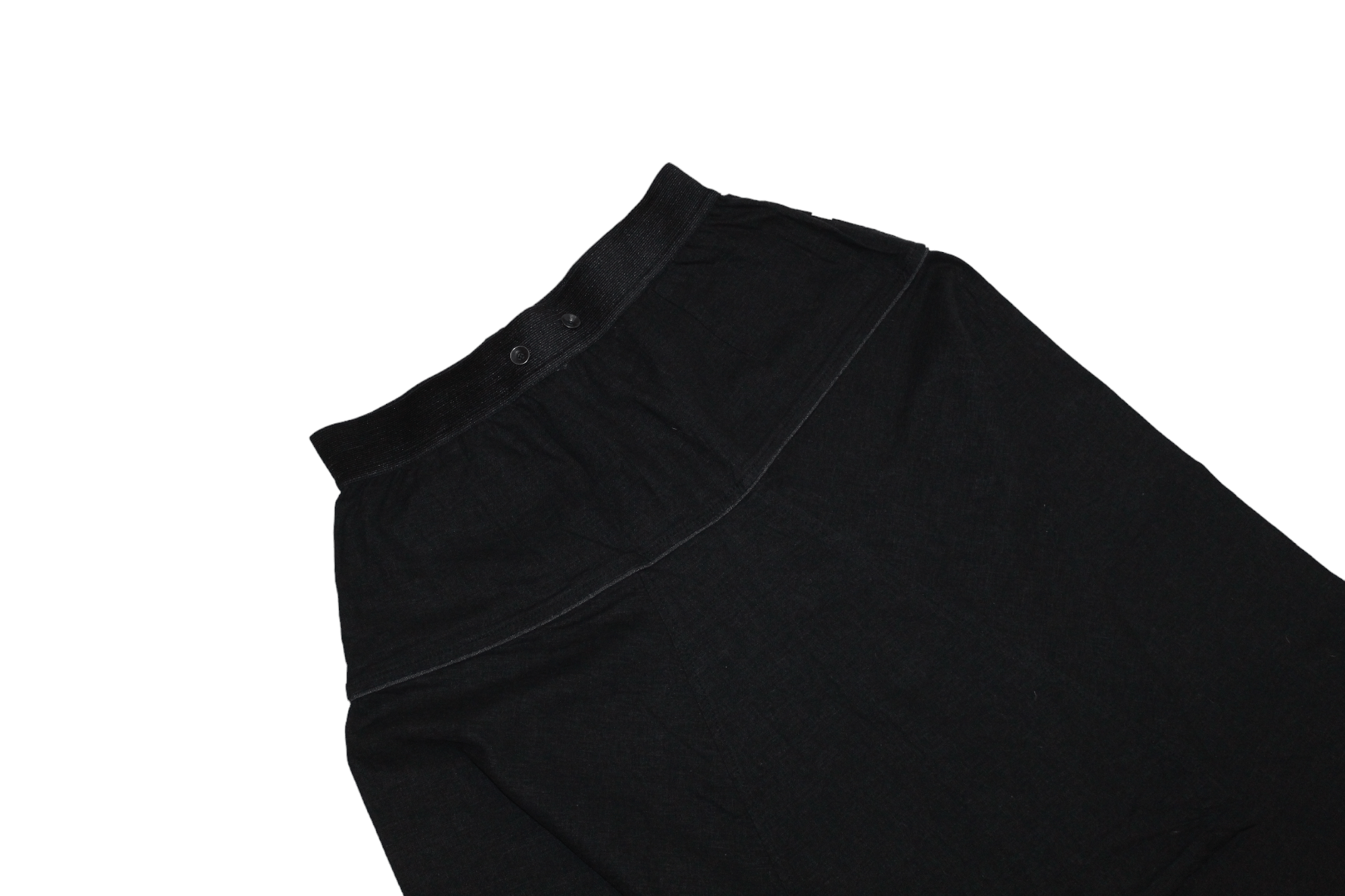 Japanese Brand Gingersnap Bali 100% Linen Elastic Waist Drop Crotch Pant Size US 32 / EU 48 - 6 Thumbnail